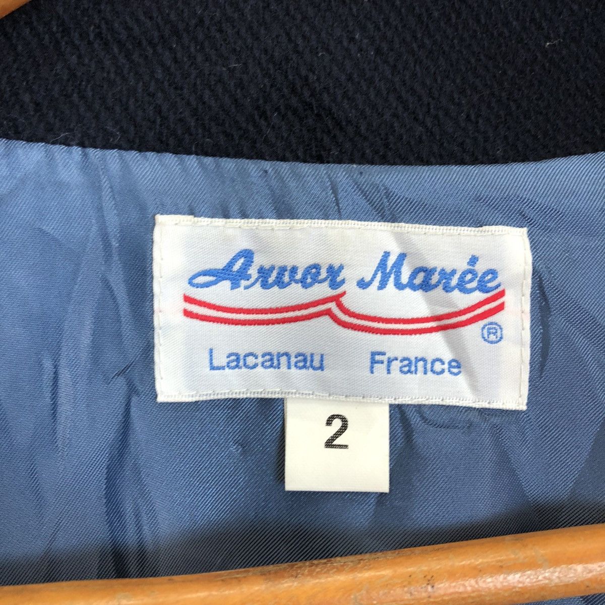 Japanese Brand WOOL JACKET LACANAU FRANCE RARE DESIGN Size US M / EU 48-50 / 2 - 12 Thumbnail