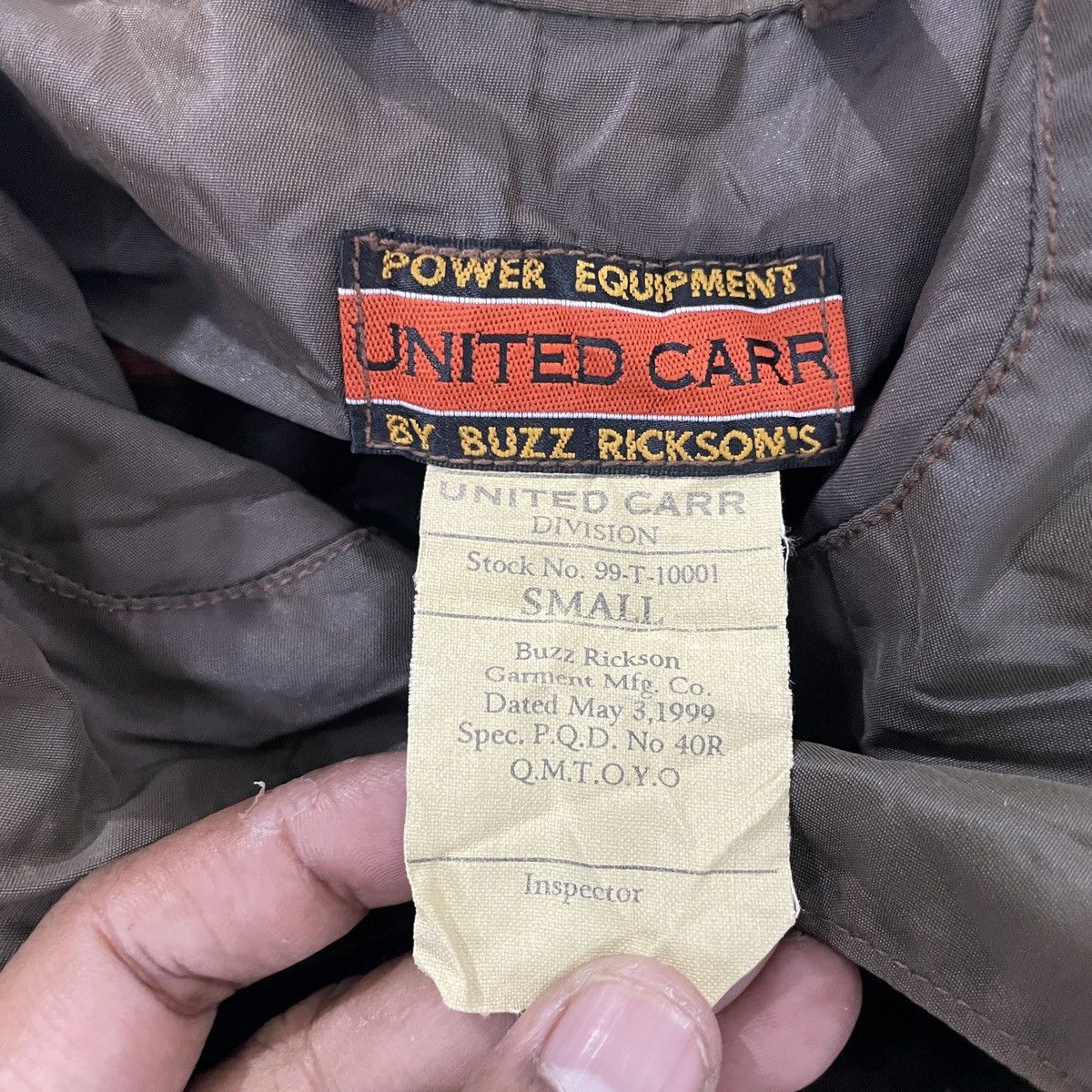 Buzz Rickson's Vintage 90s United Carr By Buzz Rickson’s Jacket Size US L / EU 52-54 / 3 - 6 Thumbnail