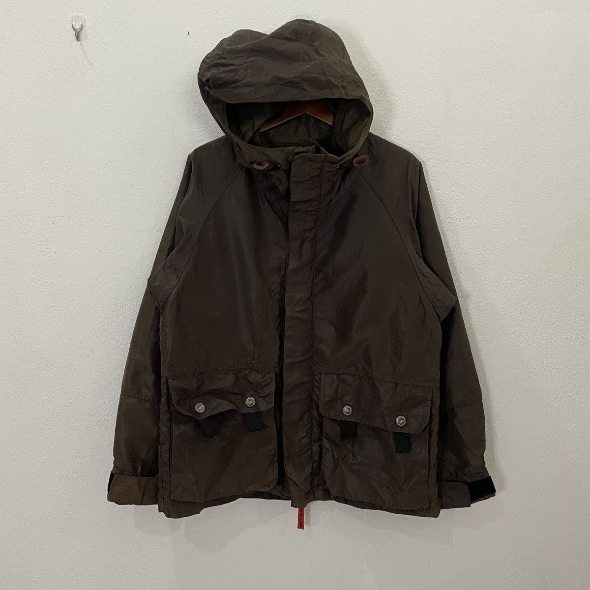 image of Buzz Ricksons Vintage 90's United Carr By Buzz Rickson’S Jacket in Chocolate, Men's (Size Large)