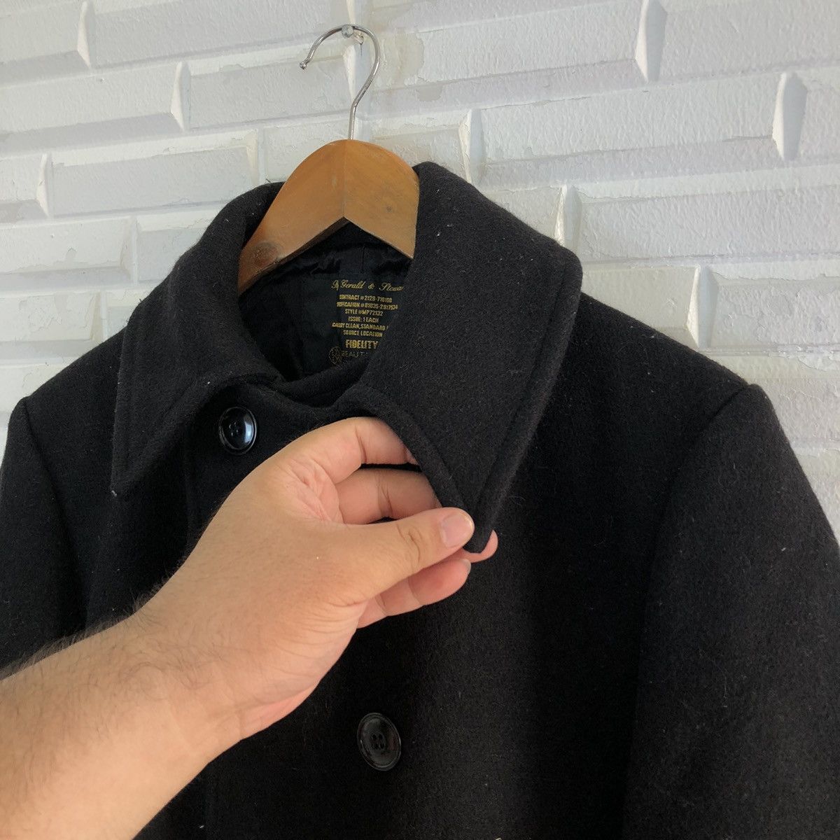 BEAUTY&YOUTH MILITARY STYLE WOOL JACKET BEAUTY & YOUTH UNITED ARROWS Size US L / EU 52-54 / 3 - 7 Thumbnail