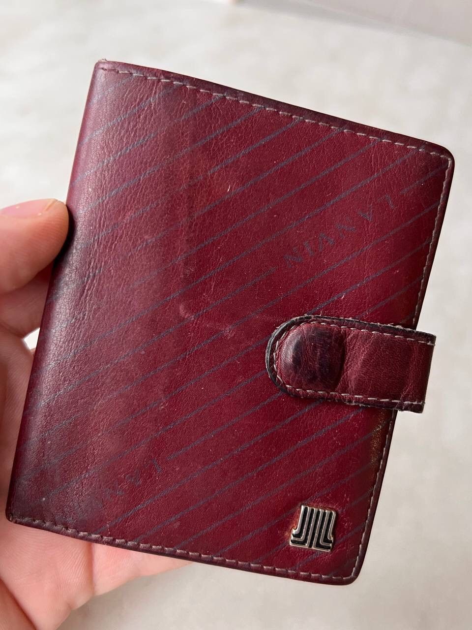 Lanvin × Leather 1990 Lanvin Paris Card Wallet - Leather 90s Size ONE SIZE - 2 Thumbnail