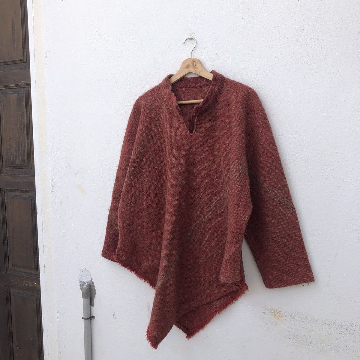 Japanese Brand VINTAGE TRADITIONAL JAPANESE DESIGN WOOL LONG SLEEVE Size US M / EU 48-50 / 2 - 2 Thumbnail