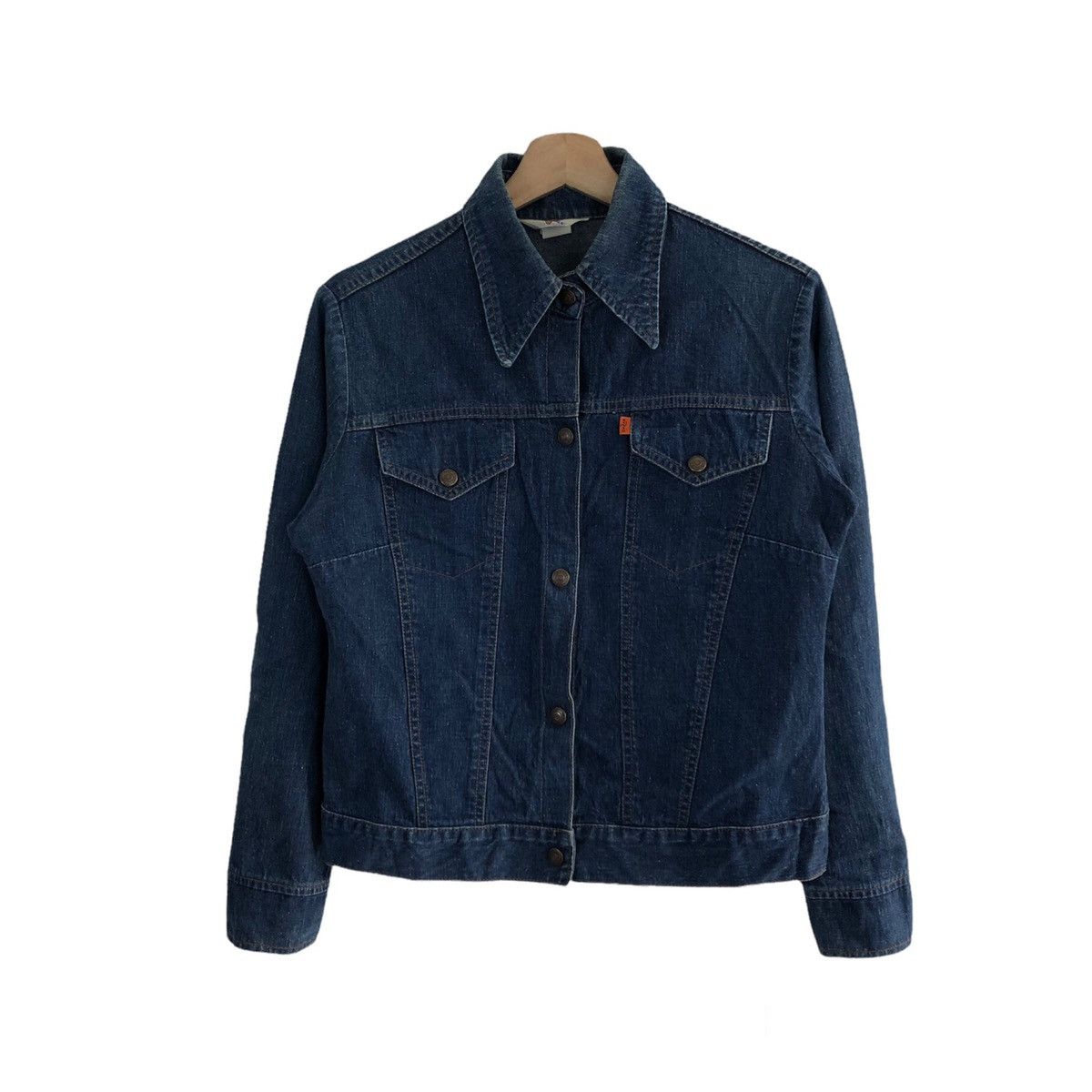 VINTAGE LEVI'S SNAP BUTTON JACKET MADE IN USA