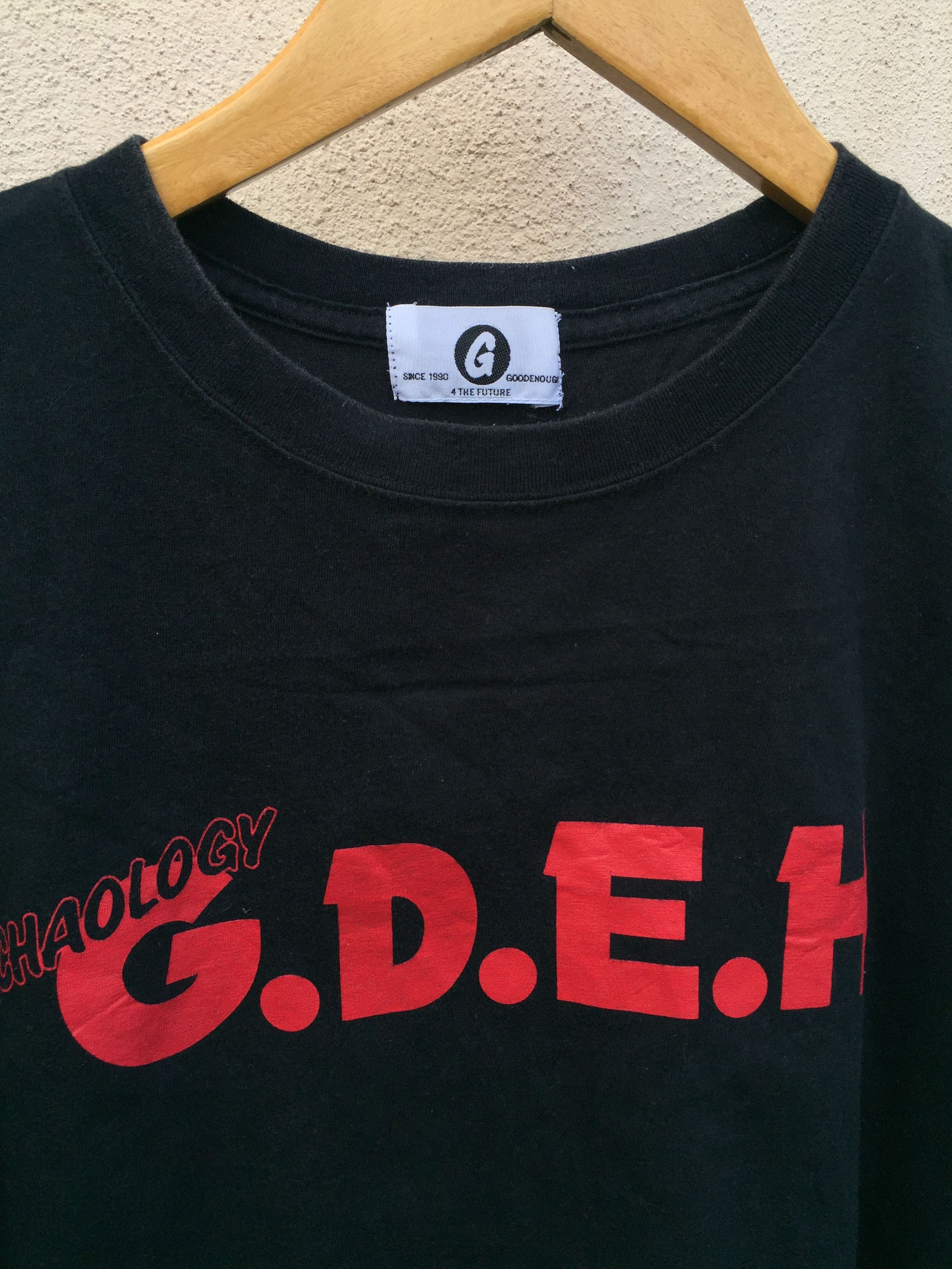GOODENOUGH GoodEnough Punk GBH Charged Logo Printed T Shirt Size US M / EU 48-50 / 2 - 3 Thumbnail