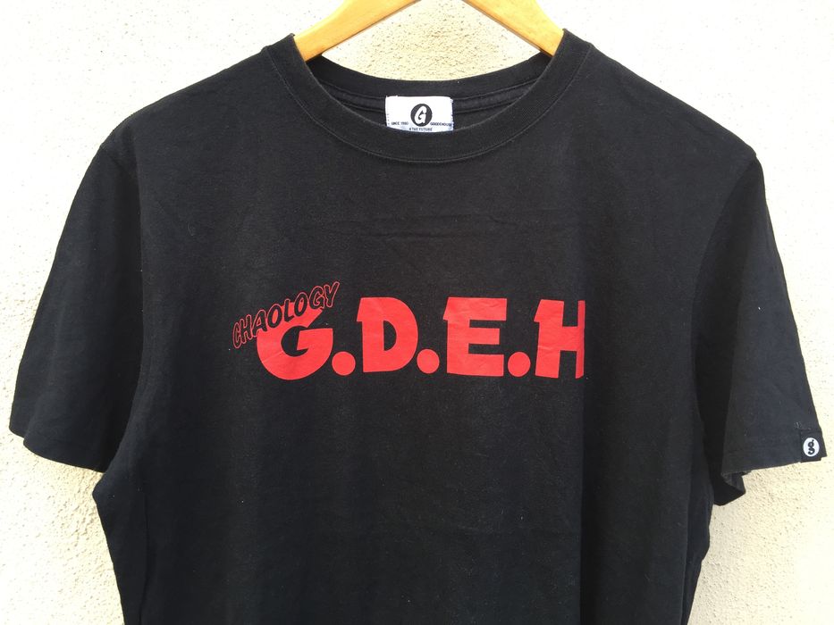 Goodenough GoodEnough Punk GBH Charged Logo Printed T Shirt | Grailed