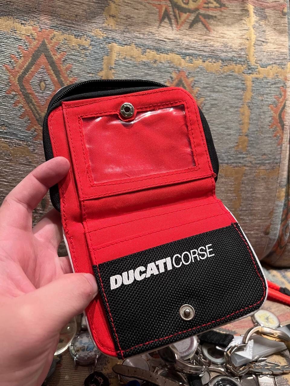 Designer × Tumi Ducati Corse wallet vintage racing 00s Size ONE SIZE - 4 Thumbnail