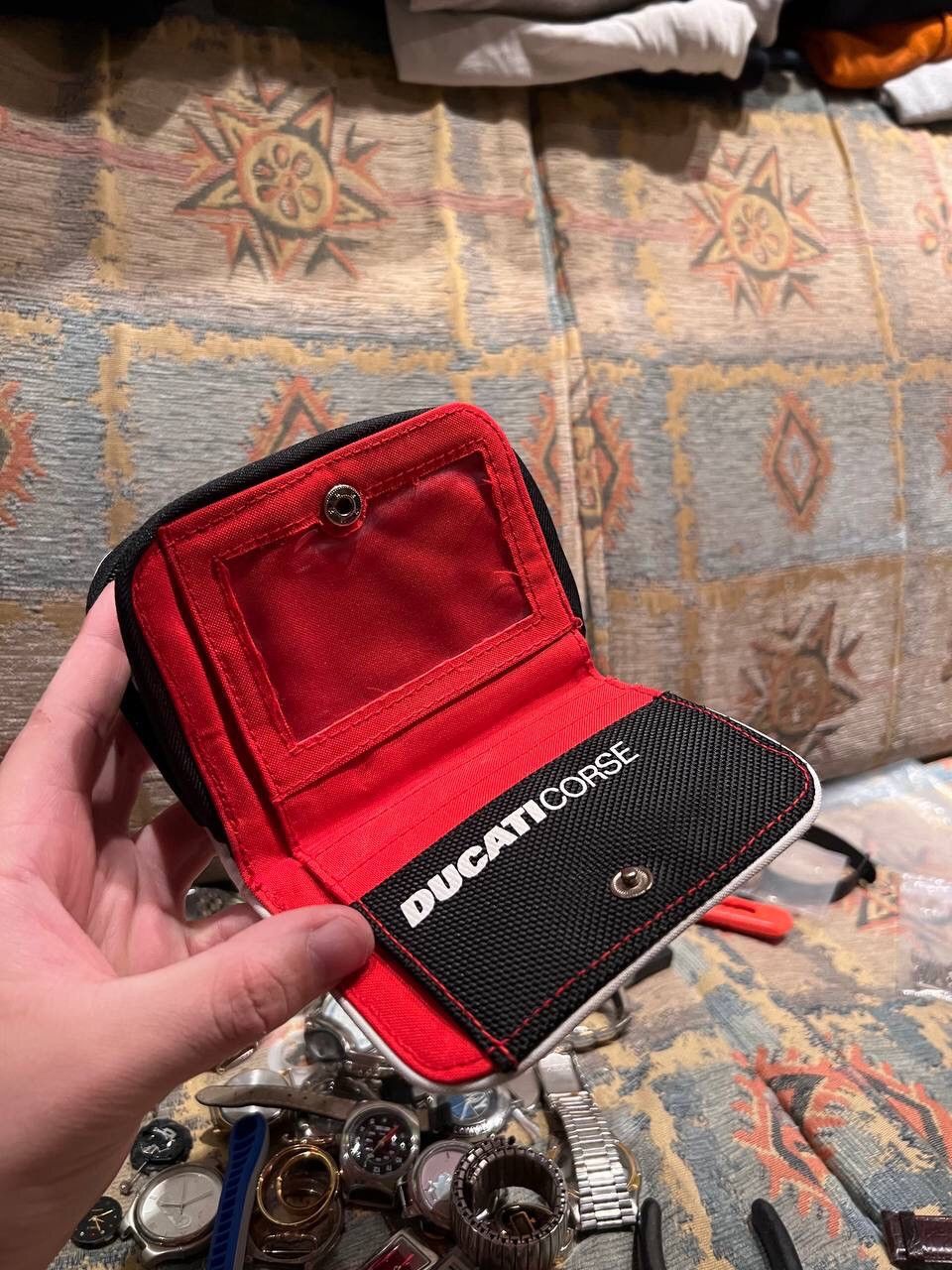 Designer × Tumi Ducati Corse wallet vintage racing 00s Size ONE SIZE - 7 Thumbnail