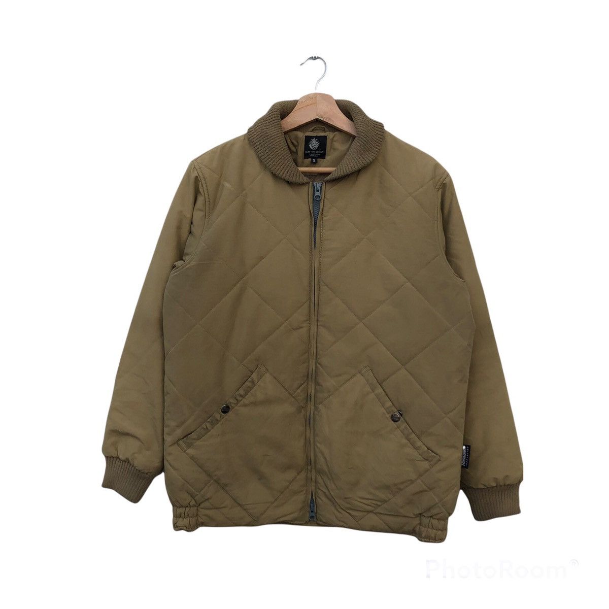 Japanese Brand BLUCO WORK GARMENT QUILTED ZIPPER JACKET Size US S / EU 44-46 / 1 - 1 Thumbnail