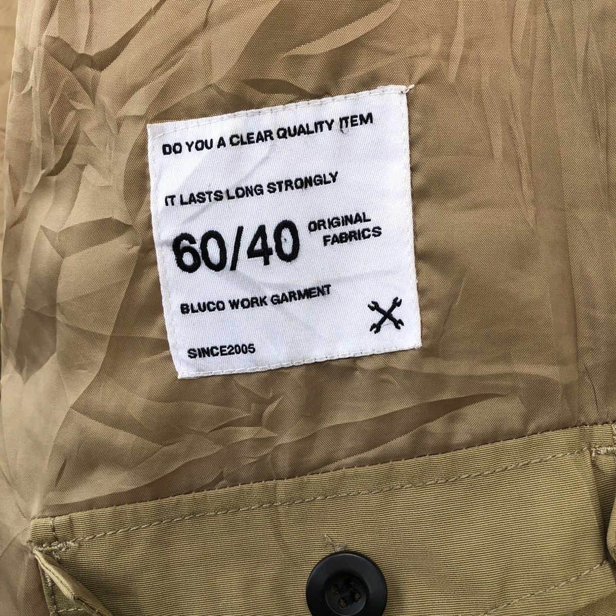 Japanese Brand BLUCO WORK GARMENT QUILTED ZIPPER JACKET Size US S / EU 44-46 / 1 - 12 Thumbnail