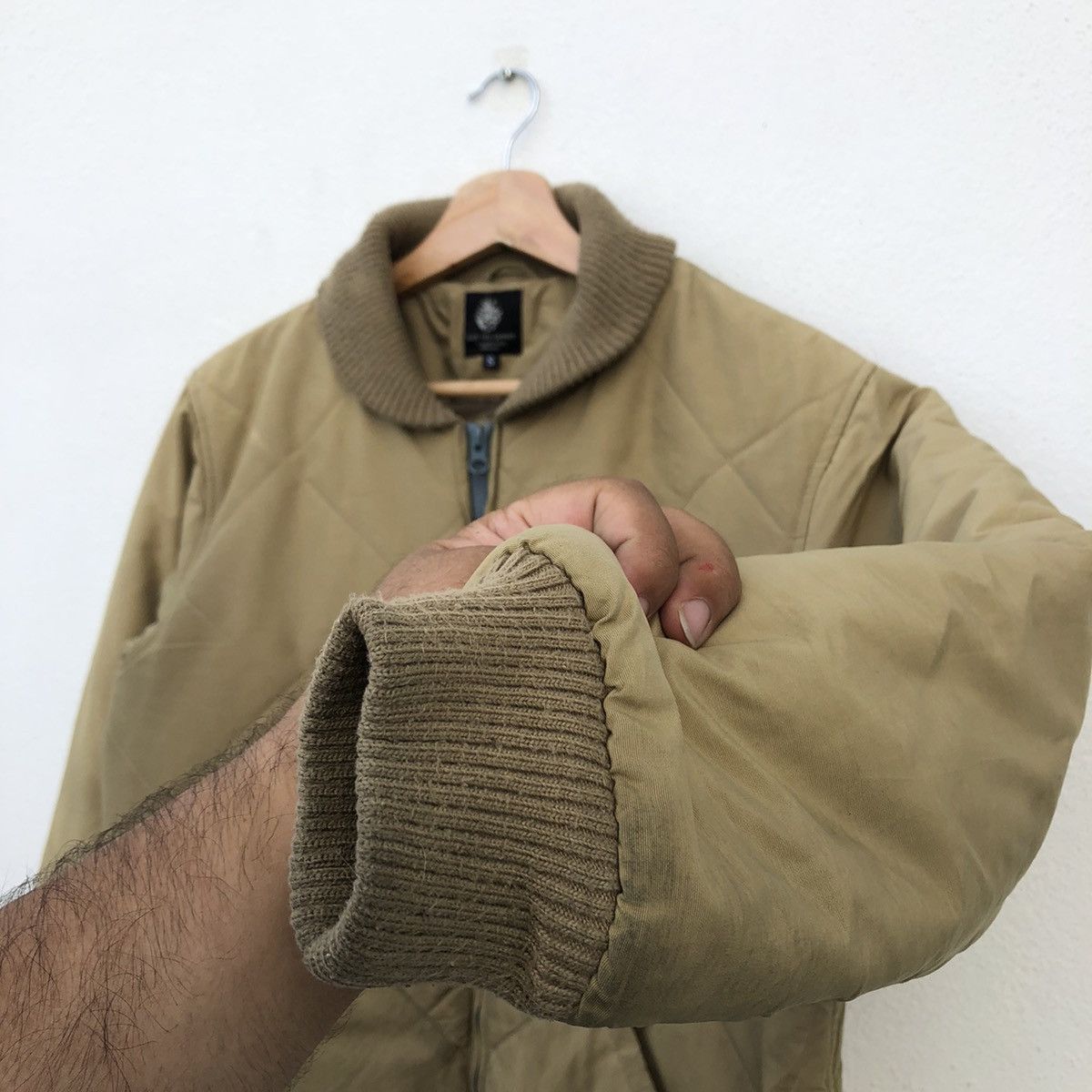 Japanese Brand BLUCO WORK GARMENT QUILTED ZIPPER JACKET Size US S / EU 44-46 / 1 - 7 Thumbnail
