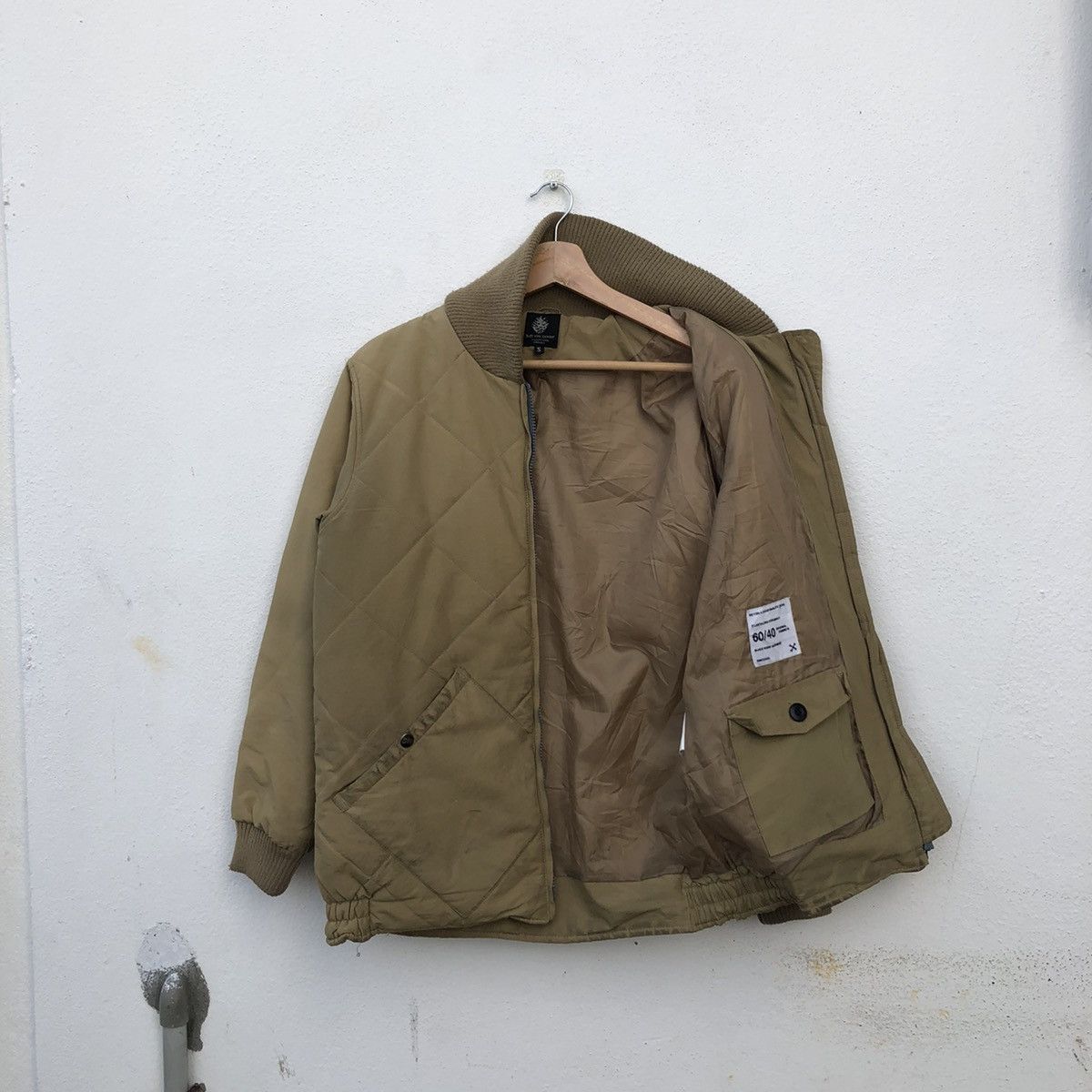 Japanese Brand BLUCO WORK GARMENT QUILTED ZIPPER JACKET Size US S / EU 44-46 / 1 - 10 Thumbnail
