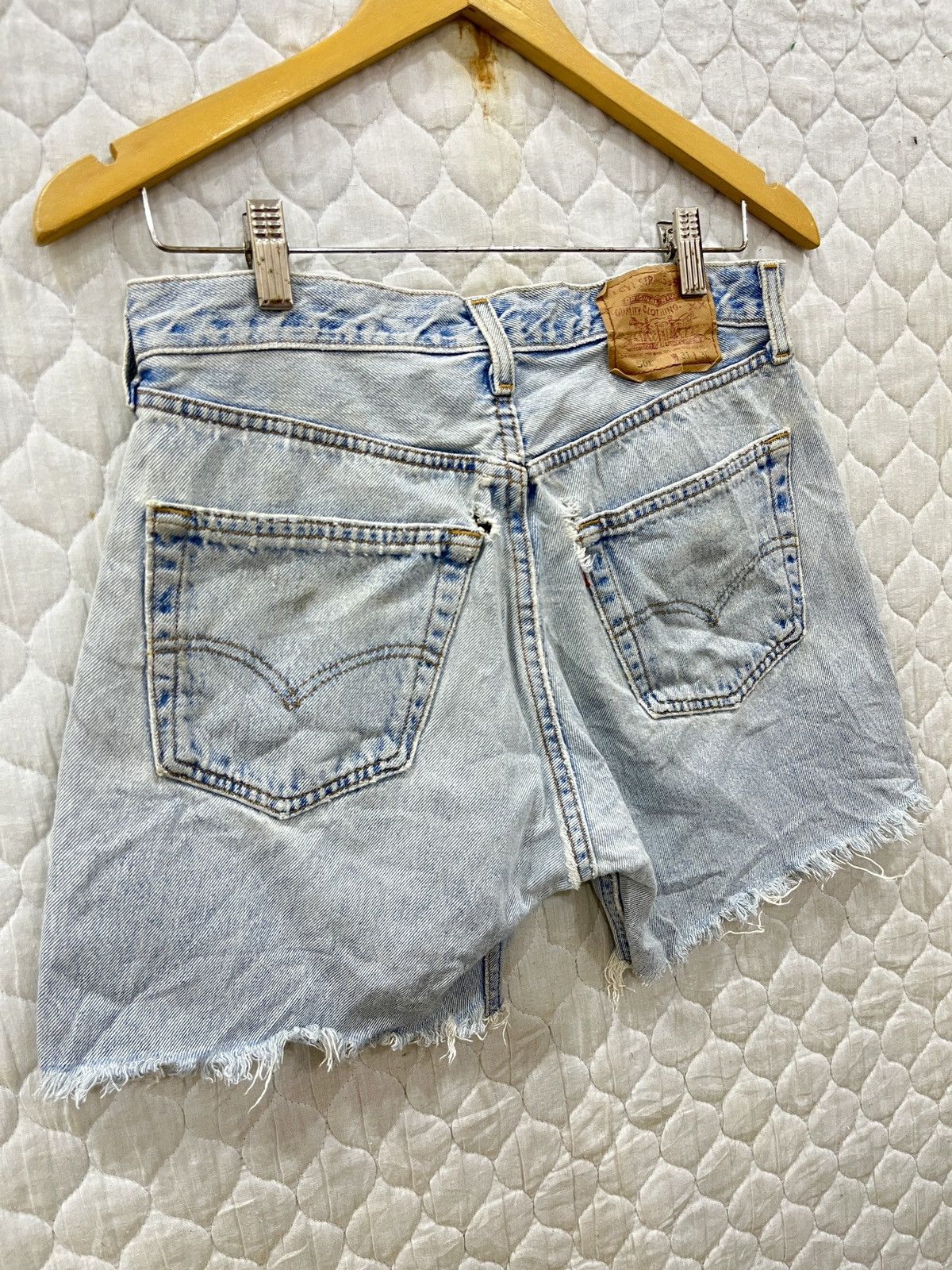 Levi's (Dddd). VINTAGE LEVIS 501 DENIM SHORTS Size US 30 / EU 46 - 6 Thumbnail
