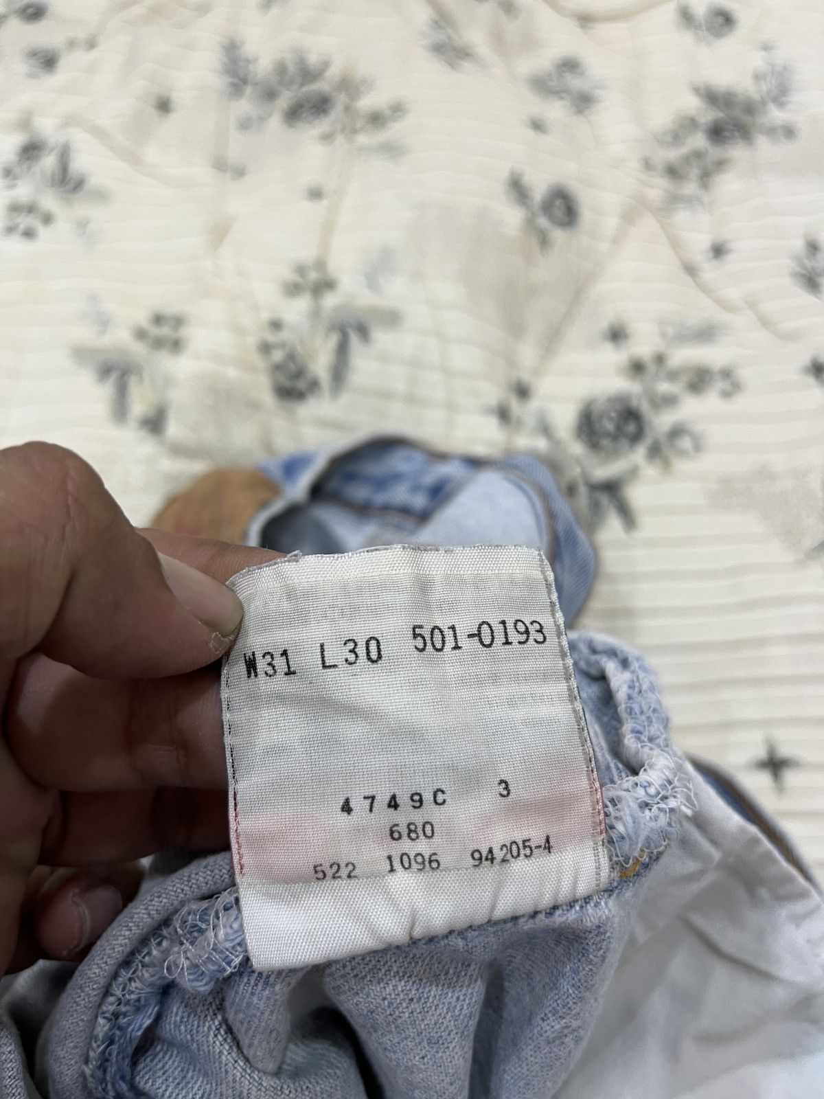 Levi's (Dddd). VINTAGE LEVIS 501 DENIM SHORTS Size US 30 / EU 46 - 12 Thumbnail