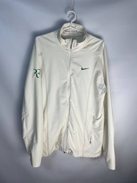 Federer hot sale white jacket