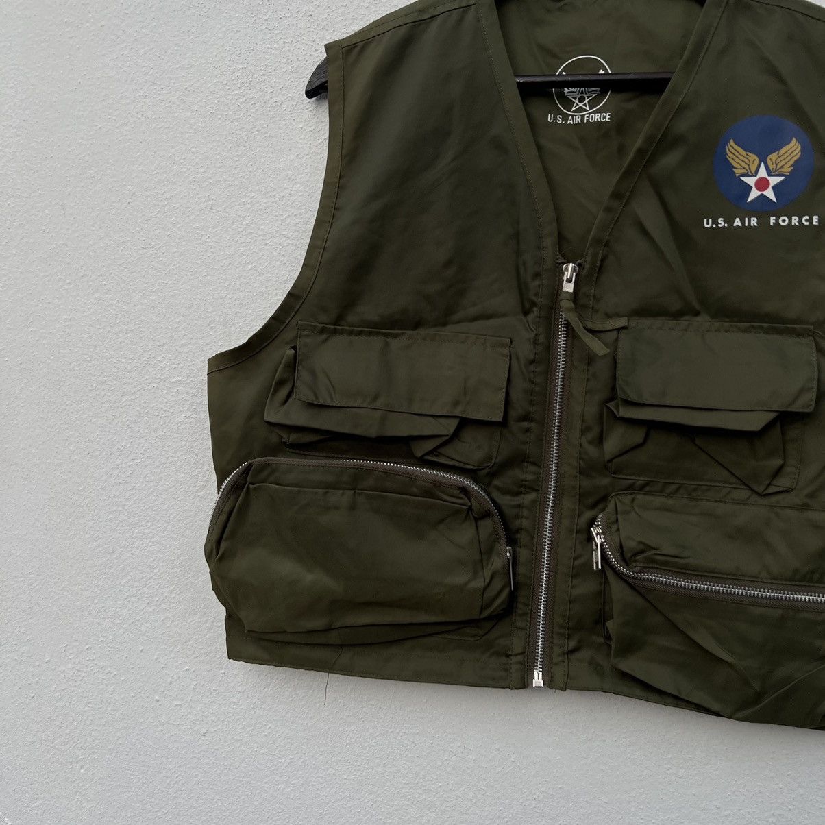 Other VINTAGE UTILITY PARACHUTE BIKER VEST U.S AIR FORCE Size US L / EU 52-54 / 3 - 4 Thumbnail
