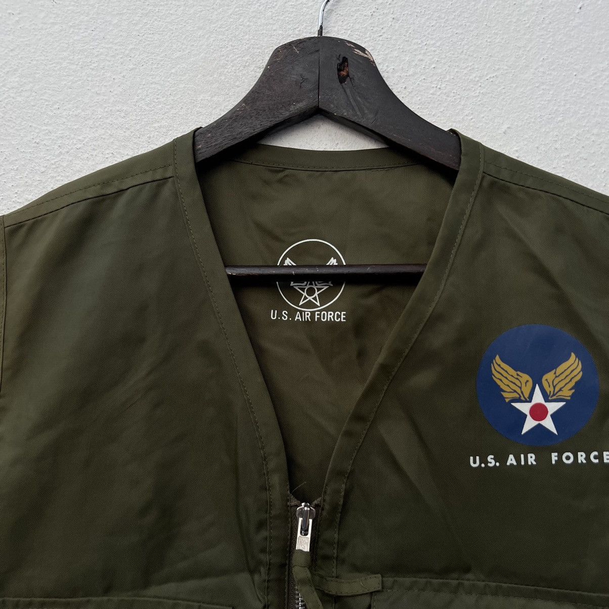 Other VINTAGE UTILITY PARACHUTE BIKER VEST U.S AIR FORCE Size US L / EU 52-54 / 3 - 6 Thumbnail