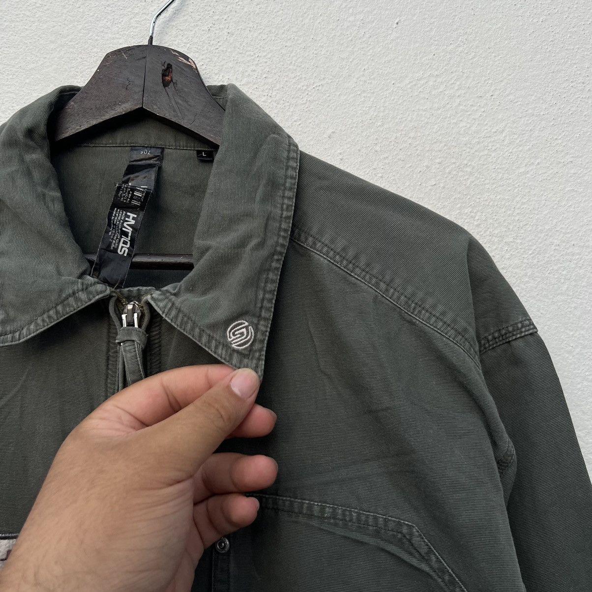 Japanese Brand VINTAGE SOLJAH BIG LOGO OVERALL WORKERS WEAR Size US 40 / EU 56 - 11 Thumbnail