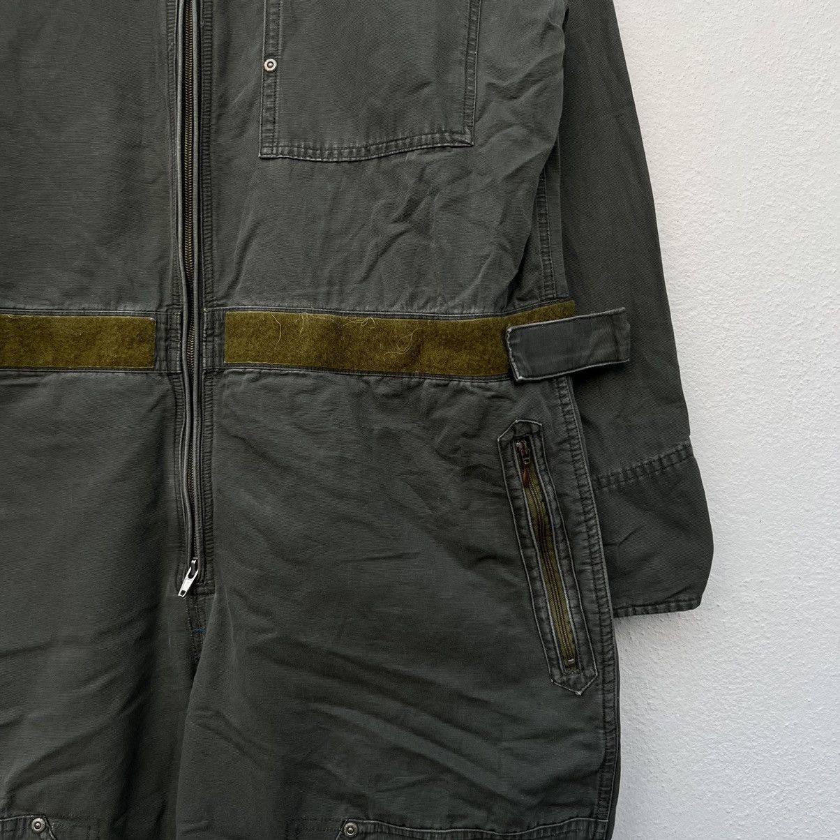 Japanese Brand VINTAGE SOLJAH BIG LOGO OVERALL WORKERS WEAR Size US 40 / EU 56 - 4 Thumbnail