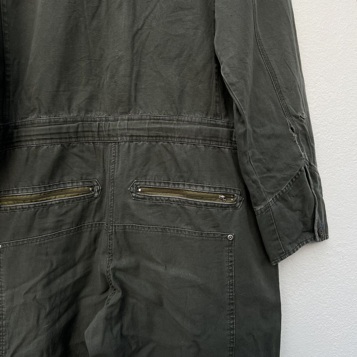 Japanese Brand VINTAGE SOLJAH BIG LOGO OVERALL WORKERS WEAR Size US 40 / EU 56 - 10 Thumbnail