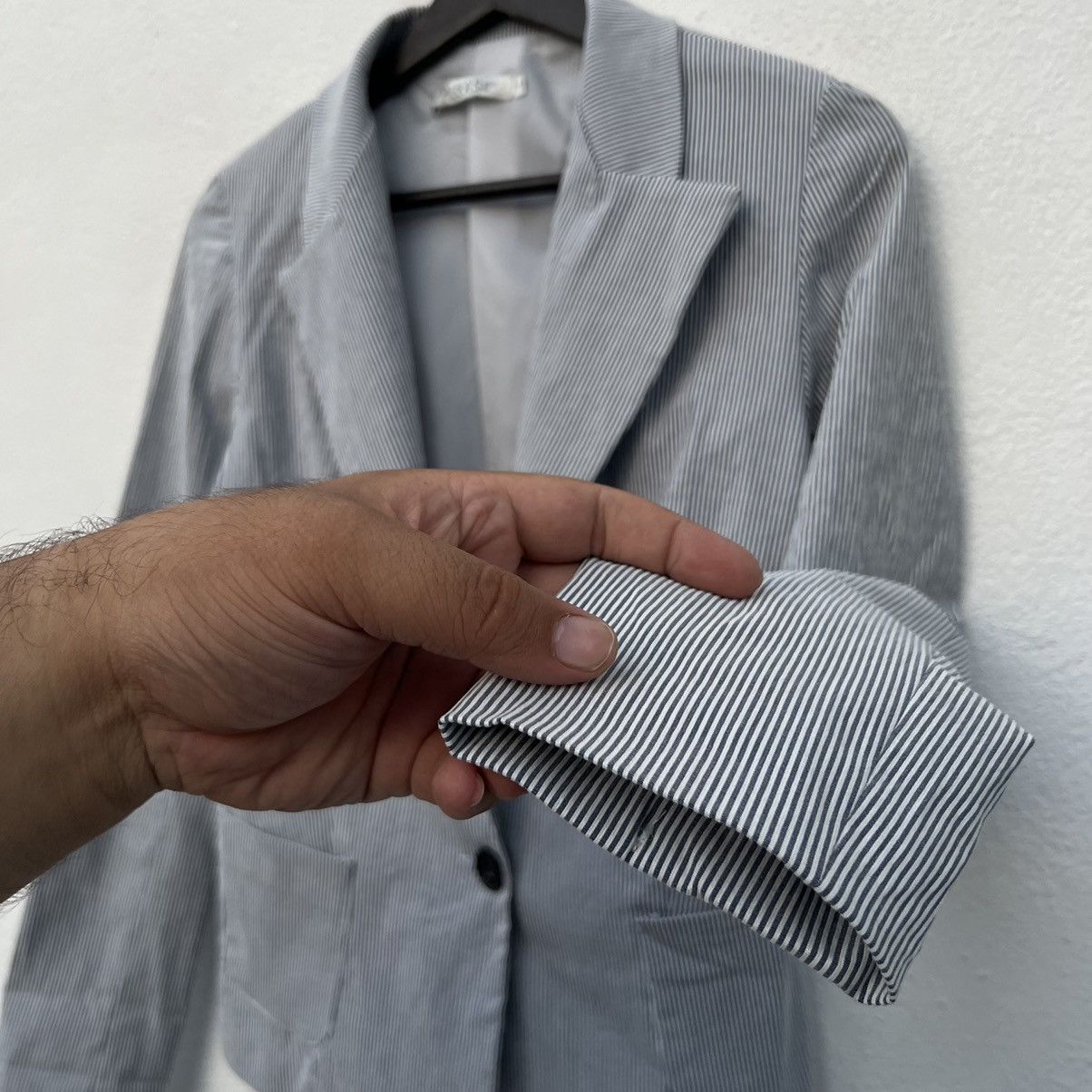 Japanese Brand RARE PLEASE COAT MADE IN ITALY PLEATED STYLE WEAR Size US S / EU 44-46 / 1 - 4 Thumbnail
