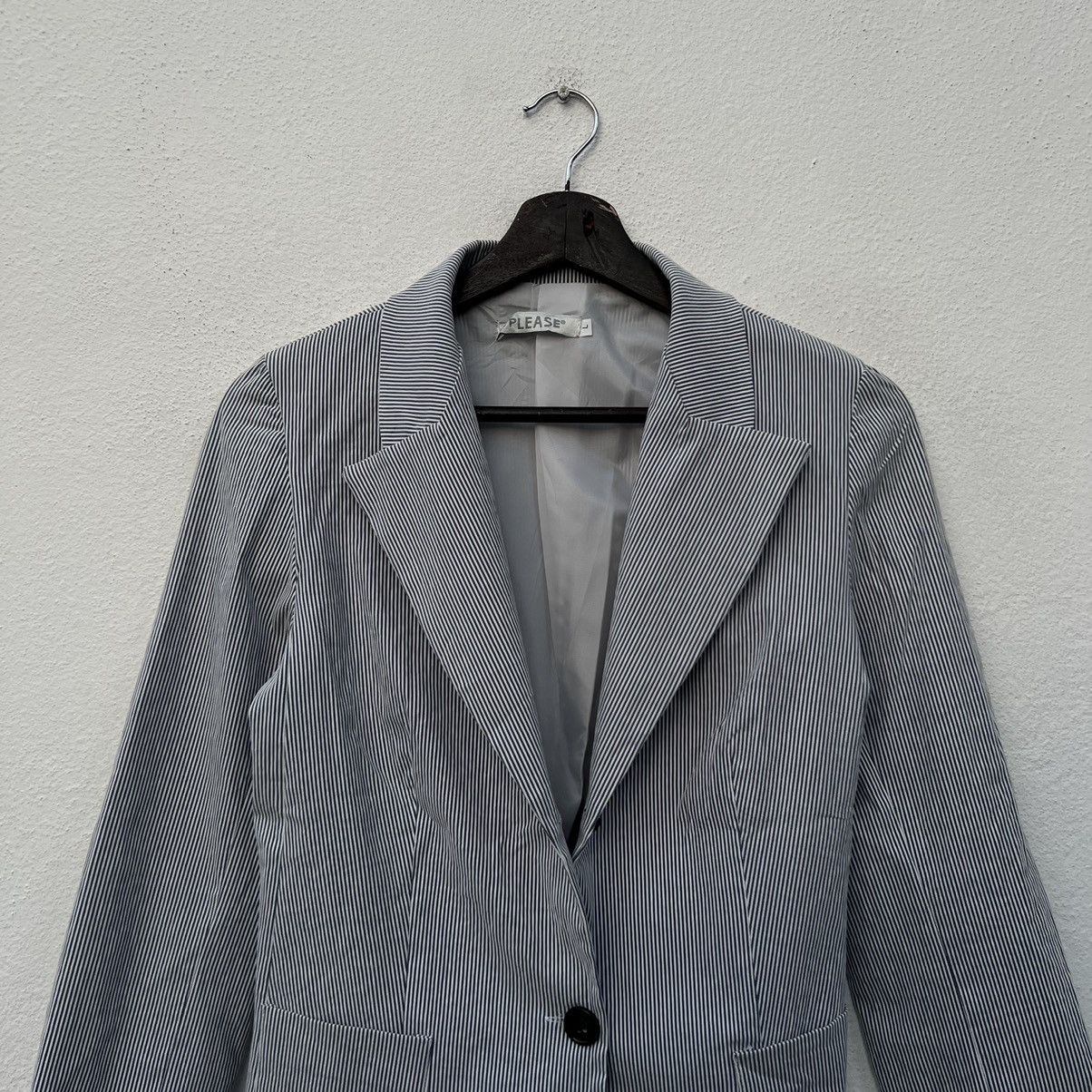 Japanese Brand RARE PLEASE COAT MADE IN ITALY PLEATED STYLE WEAR Size US S / EU 44-46 / 1 - 3 Thumbnail