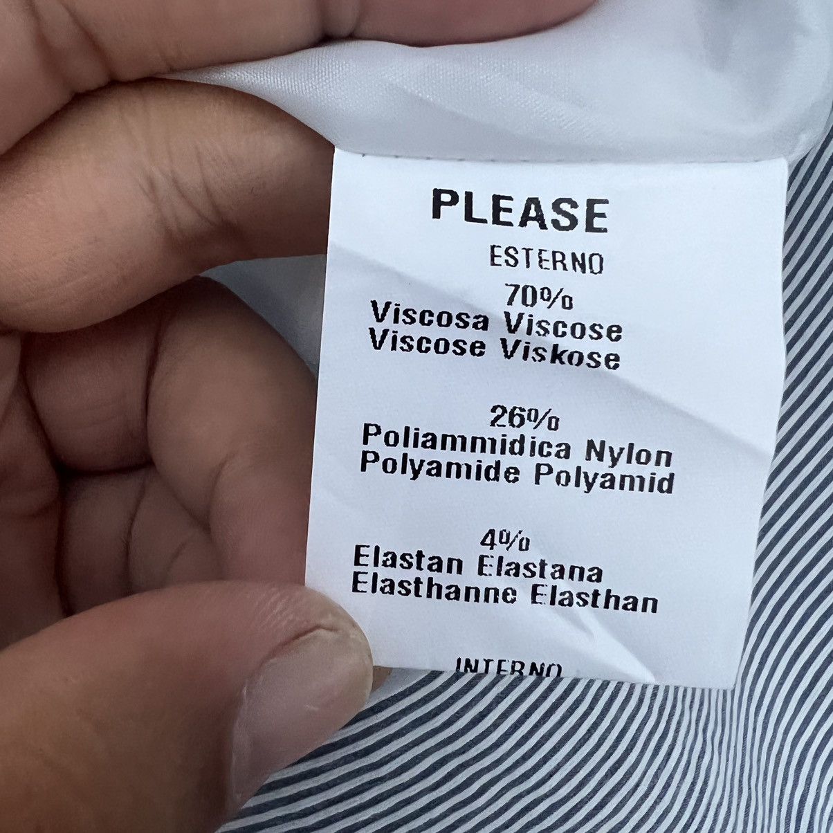 Japanese Brand RARE PLEASE COAT MADE IN ITALY PLEATED STYLE WEAR Size US S / EU 44-46 / 1 - 9 Thumbnail