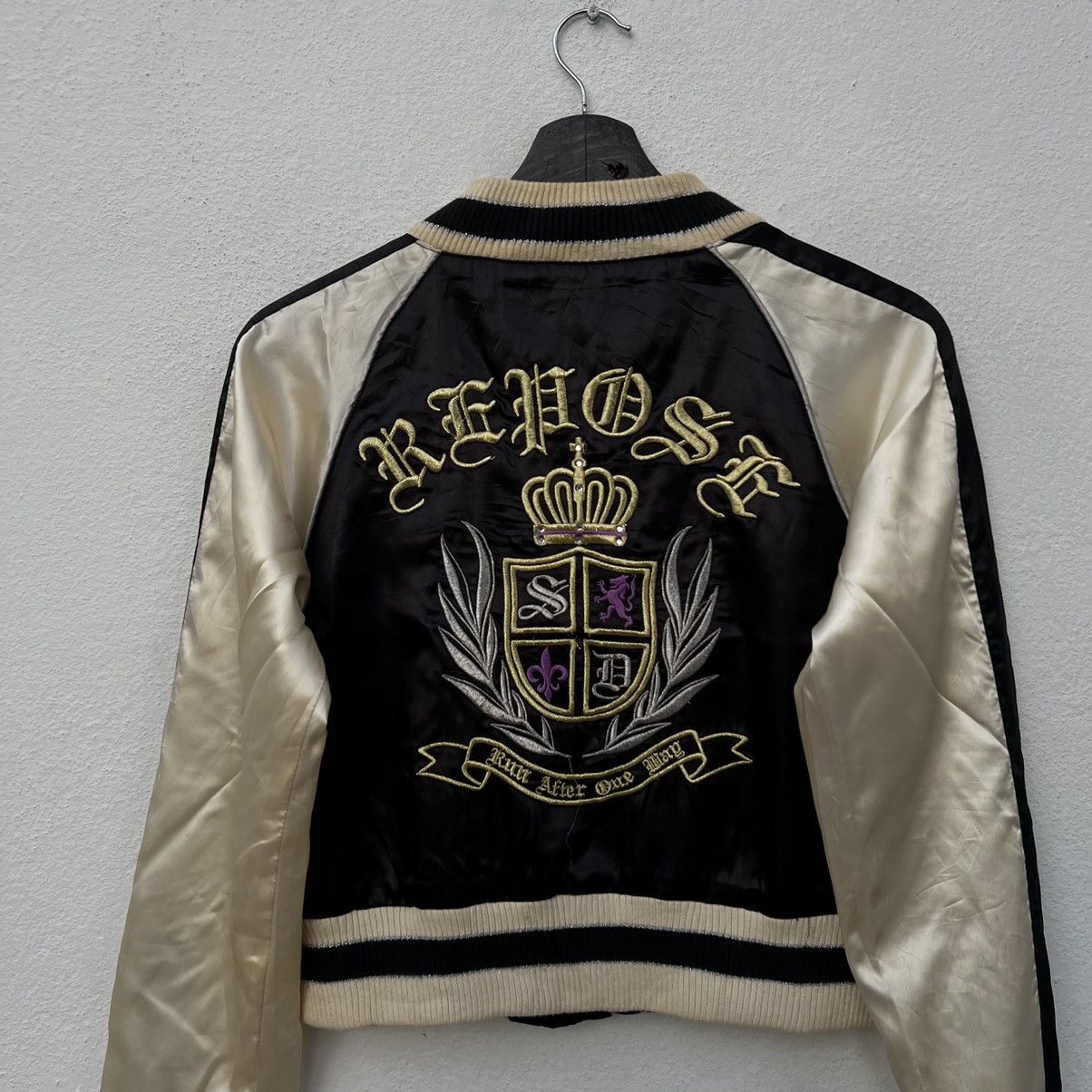 Japanese Brand RARE SUKAJAN JACKET BIG LOGO ONE WAY MANUFACTURED Size US S / EU 44-46 / 1 - 7 Thumbnail