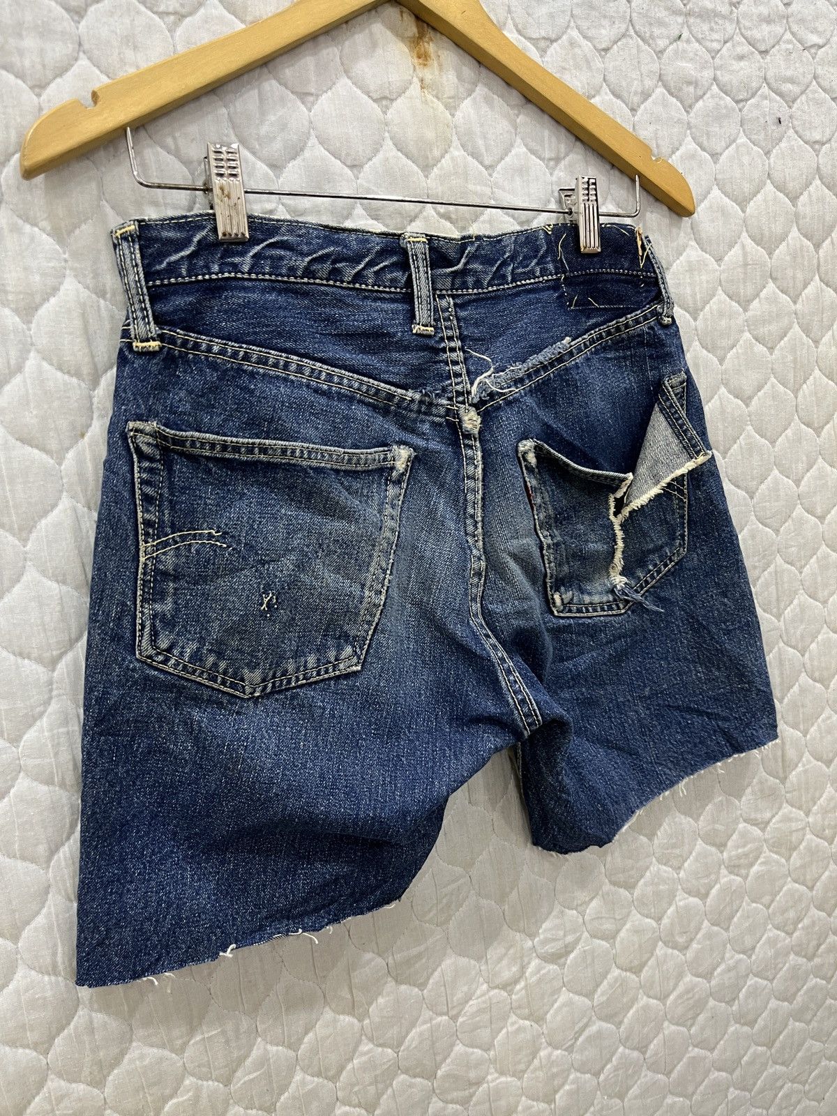 Levi's (Dddd)VINTAGE 1960's Levis Big E Hidden Rivet Selvedge DENIM Size US 29 - 6 Thumbnail