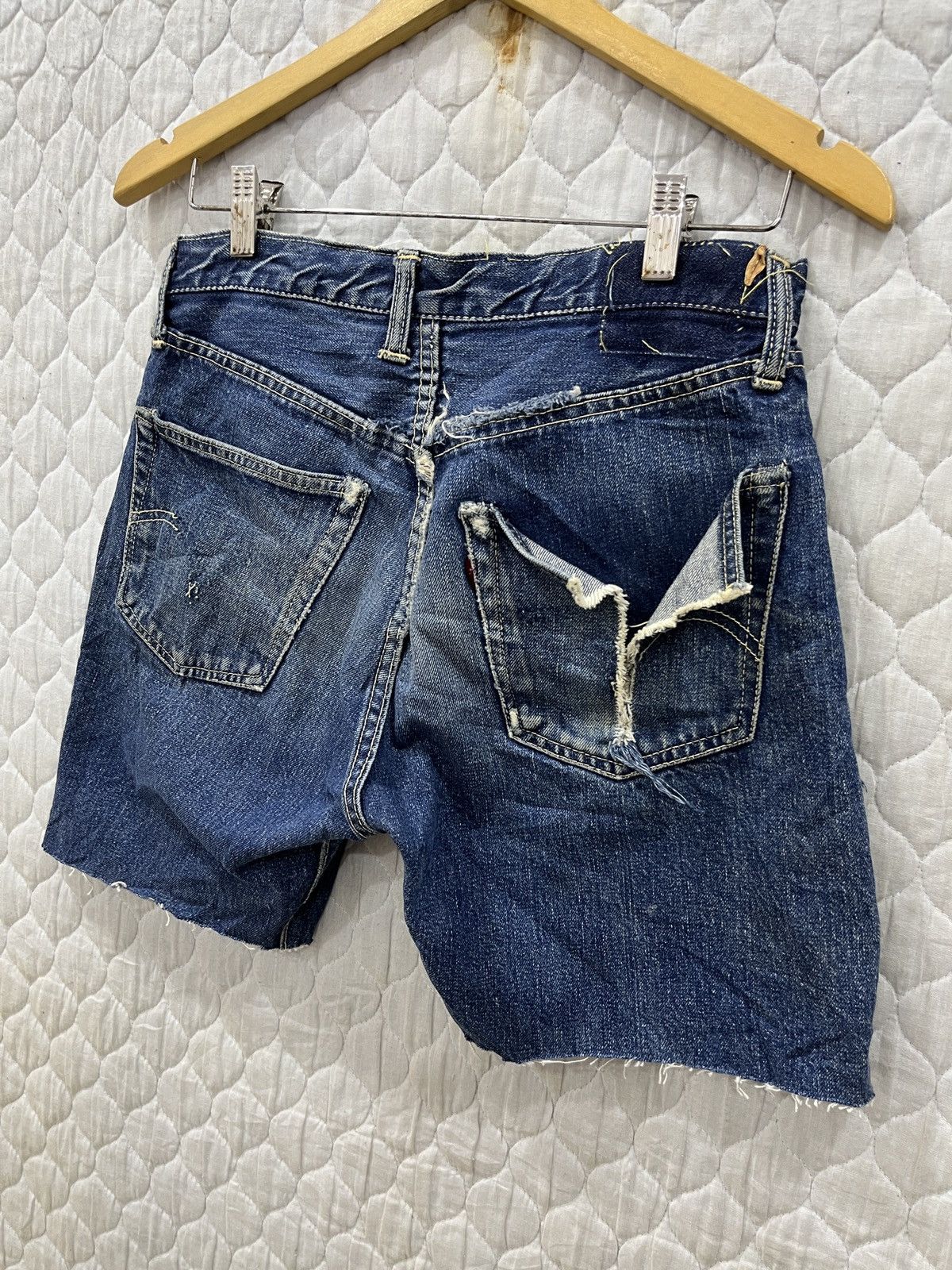 Levi's (Dddd)VINTAGE 1960's Levis Big E Hidden Rivet Selvedge DENIM Size US 29 - 4 Thumbnail