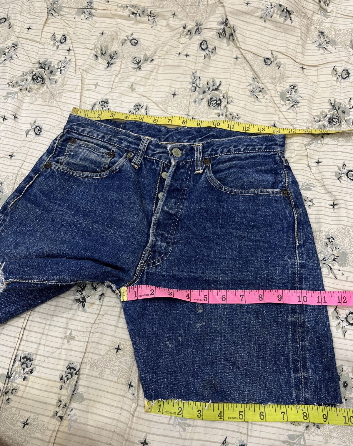 Levi's (Dddd)VINTAGE 1960's Levis Big E Hidden Rivet Selvedge DENIM Size US 29 - 23 Thumbnail
