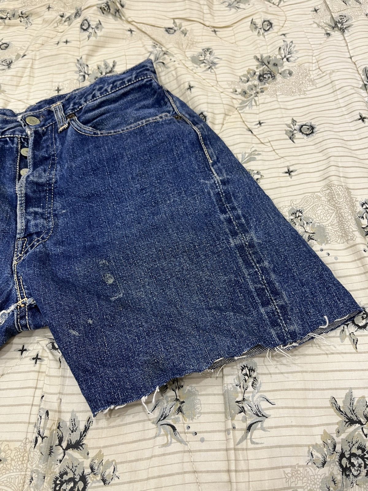 Levi's (Dddd)VINTAGE 1960's Levis Big E Hidden Rivet Selvedge DENIM Size US 29 - 18 Thumbnail