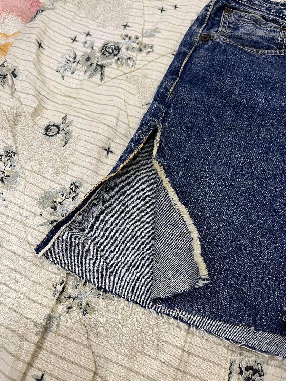Levi's (Dddd)VINTAGE 1960's Levis Big E Hidden Rivet Selvedge DENIM Size US 29 - 17 Thumbnail