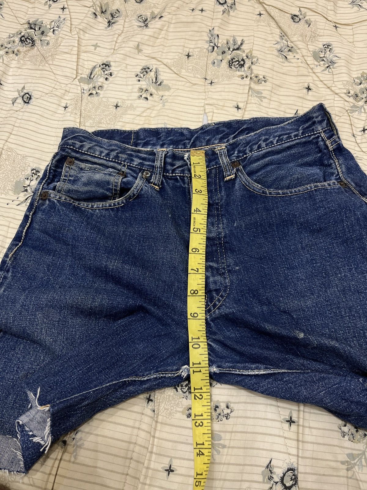 Levi's (Dddd)VINTAGE 1960's Levis Big E Hidden Rivet Selvedge DENIM Size US 29 - 25 Thumbnail