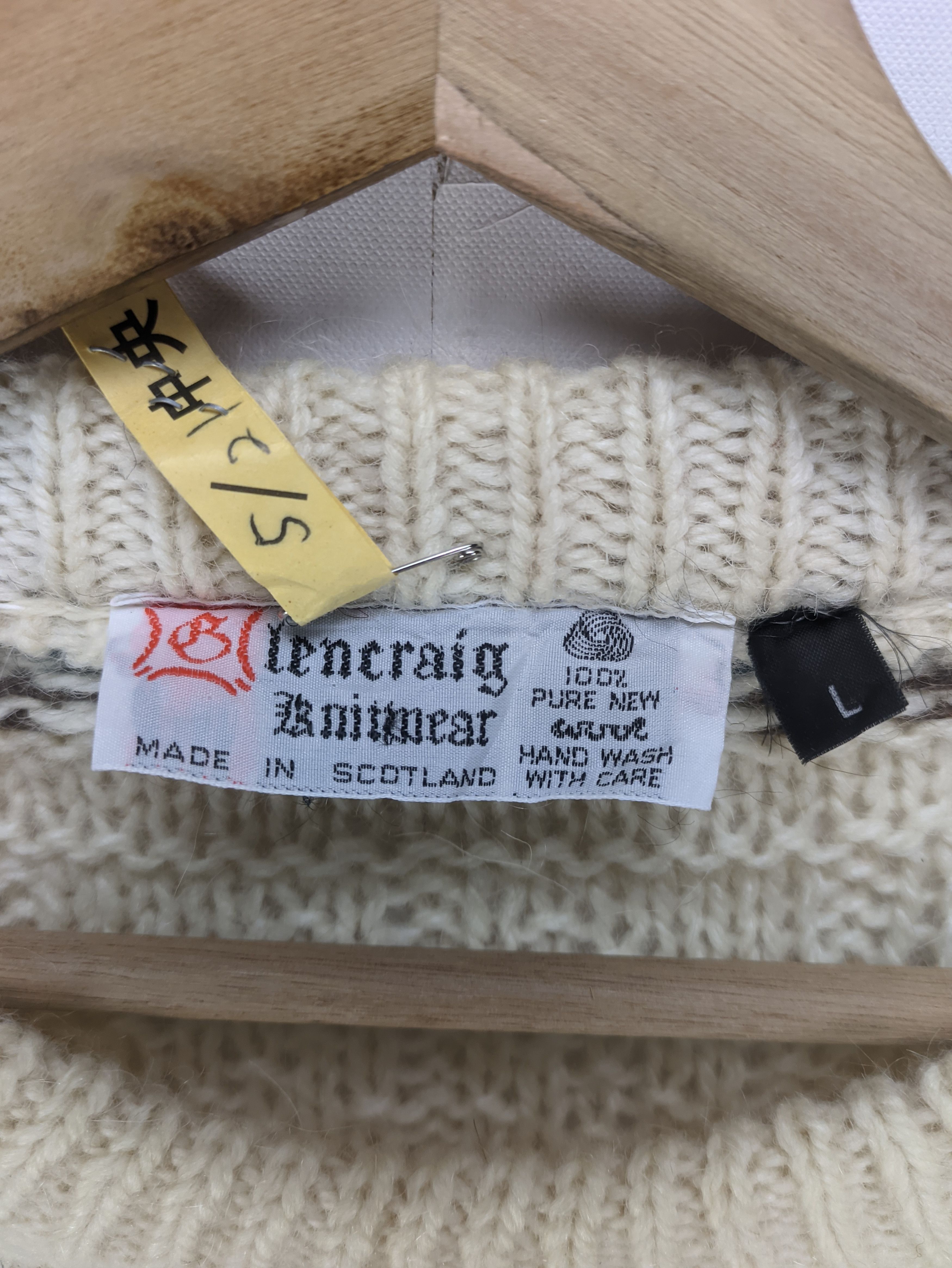 Japanese Brand Steals🔥Vintage Wool Knit Sweater by Blencraig Size US L / EU 52-54 / 3 - 3 Thumbnail