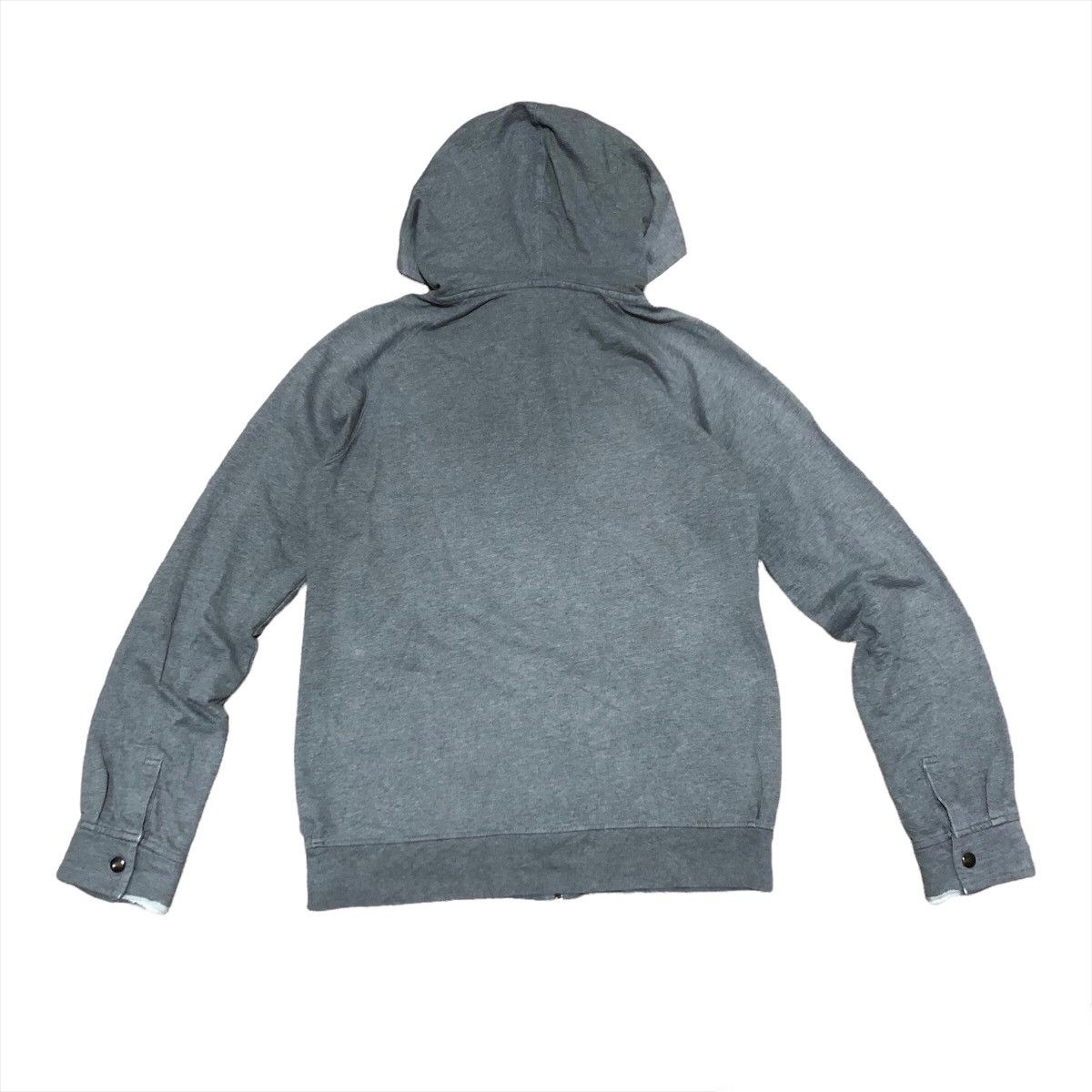 A.P.C. A.P.C Paris Distressed Zipper Hoodie Size US M / EU 48-50 / 2 - 7 Thumbnail
