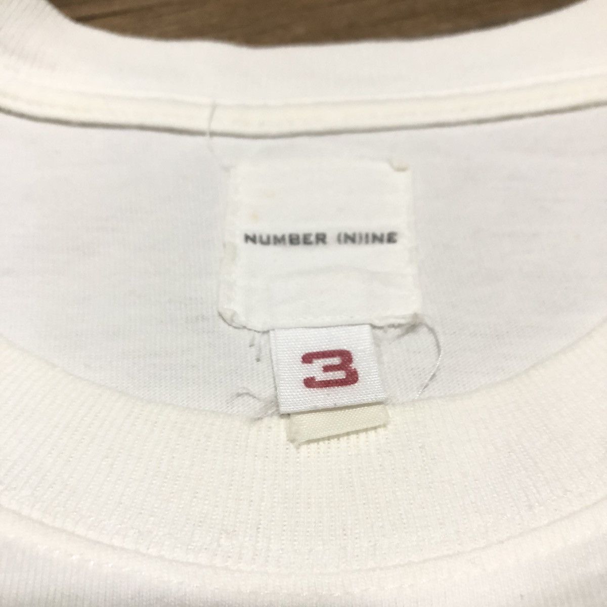 Number (N)ine × Vintage Vintage Number (N)ine 2000 White Tee Size US M / EU 48-50 / 2 - 4 Thumbnail