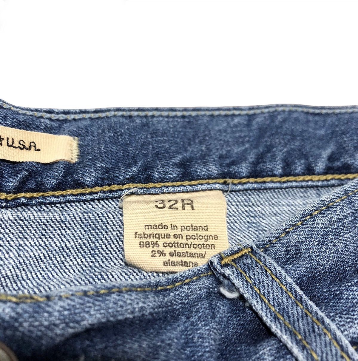 Designer × John Varvatos John Varvatos Skinny Straight Fit Jeans Size US 32 / EU 48 - 6 Thumbnail