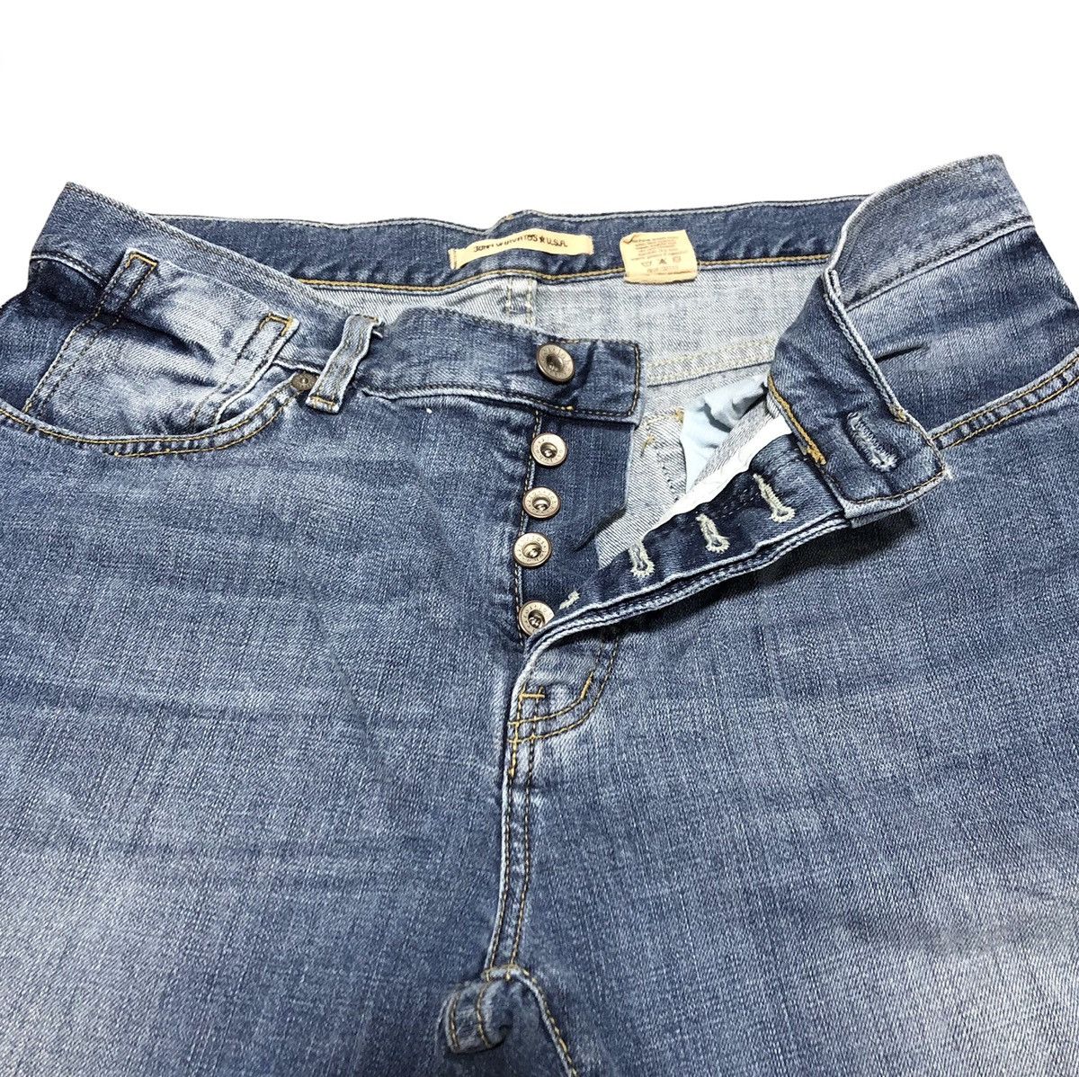 Designer × John Varvatos John Varvatos Skinny Straight Fit Jeans Size US 32 / EU 48 - 3 Thumbnail