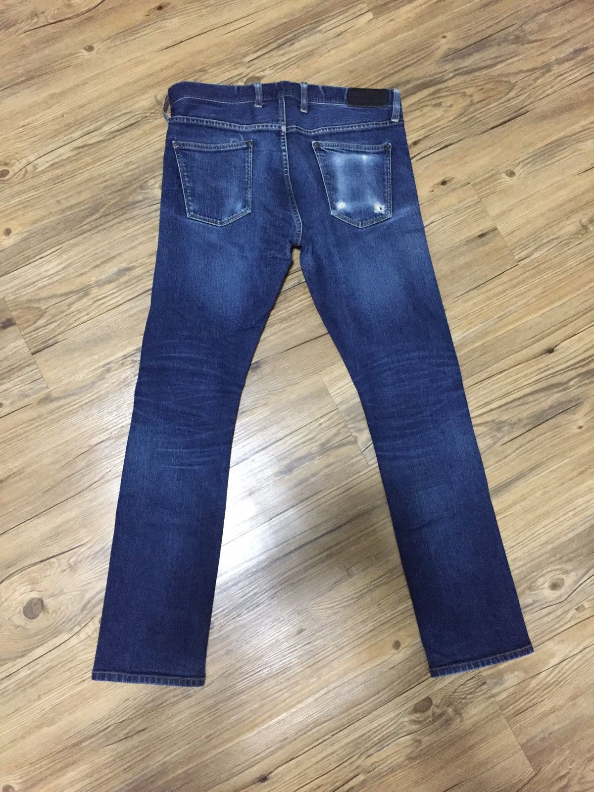 United Arrows × monkey time Monkey Time x United Arrows Distressed Skinny Jeans Size US 34 / EU 50 - 11 Thumbnail