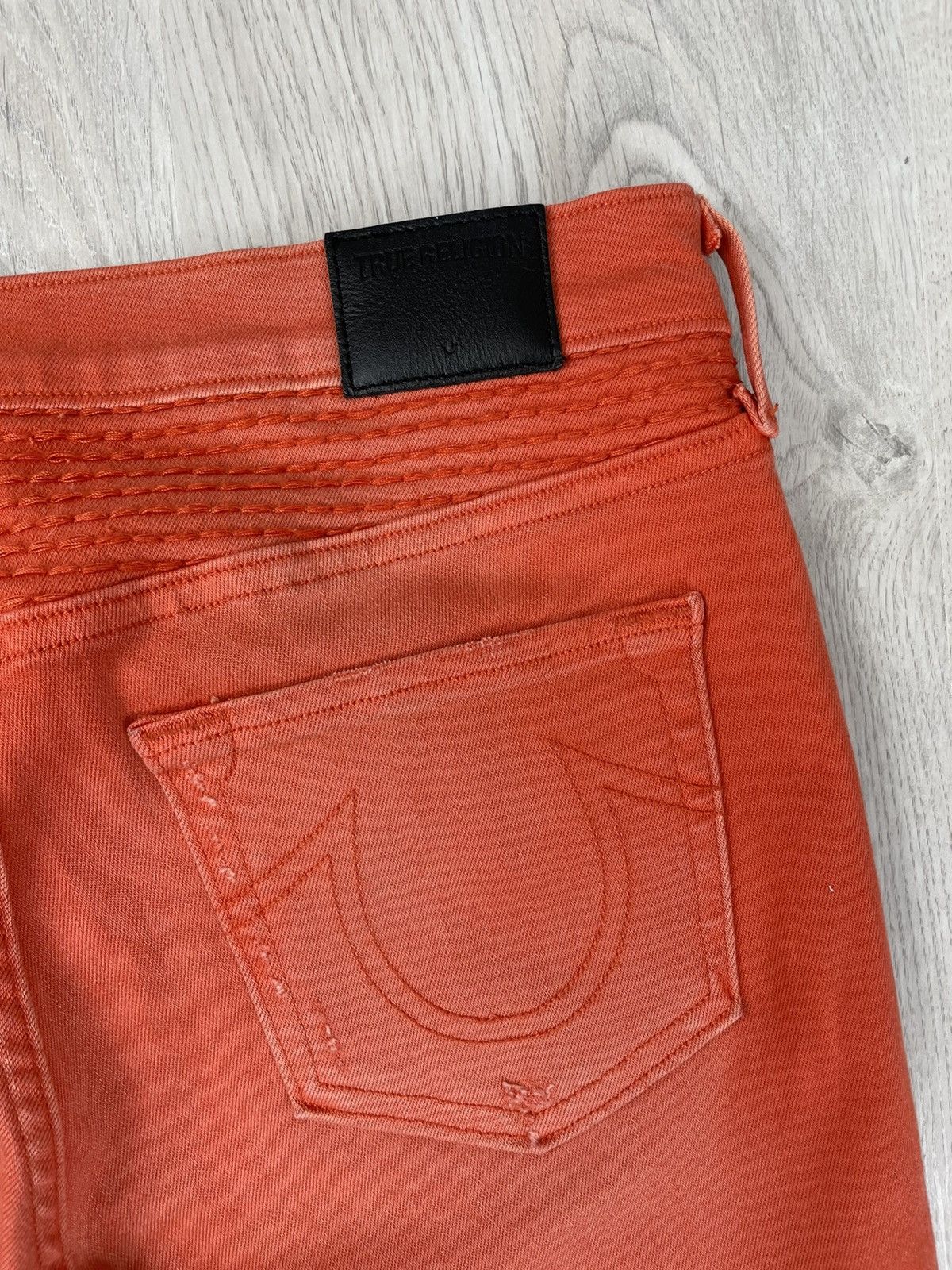 True Religion × Vintage Vintage Women’s True Religion Moto Biker Skinny Denim Jeans Size 28" / US 6 / IT 42 - 12 Thumbnail