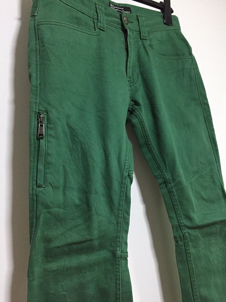 02DERIV. × Designer × Japanese Brand Japan Green 02Deriv. Zipper Straight Fits Pants Size US 31 - 3 Thumbnail