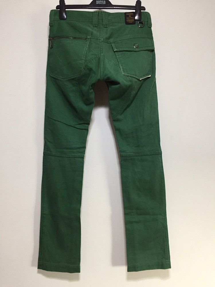 02DERIV. × Designer × Japanese Brand Japan Green 02Deriv. Zipper Straight Fits Pants Size US 31 - 4 Thumbnail