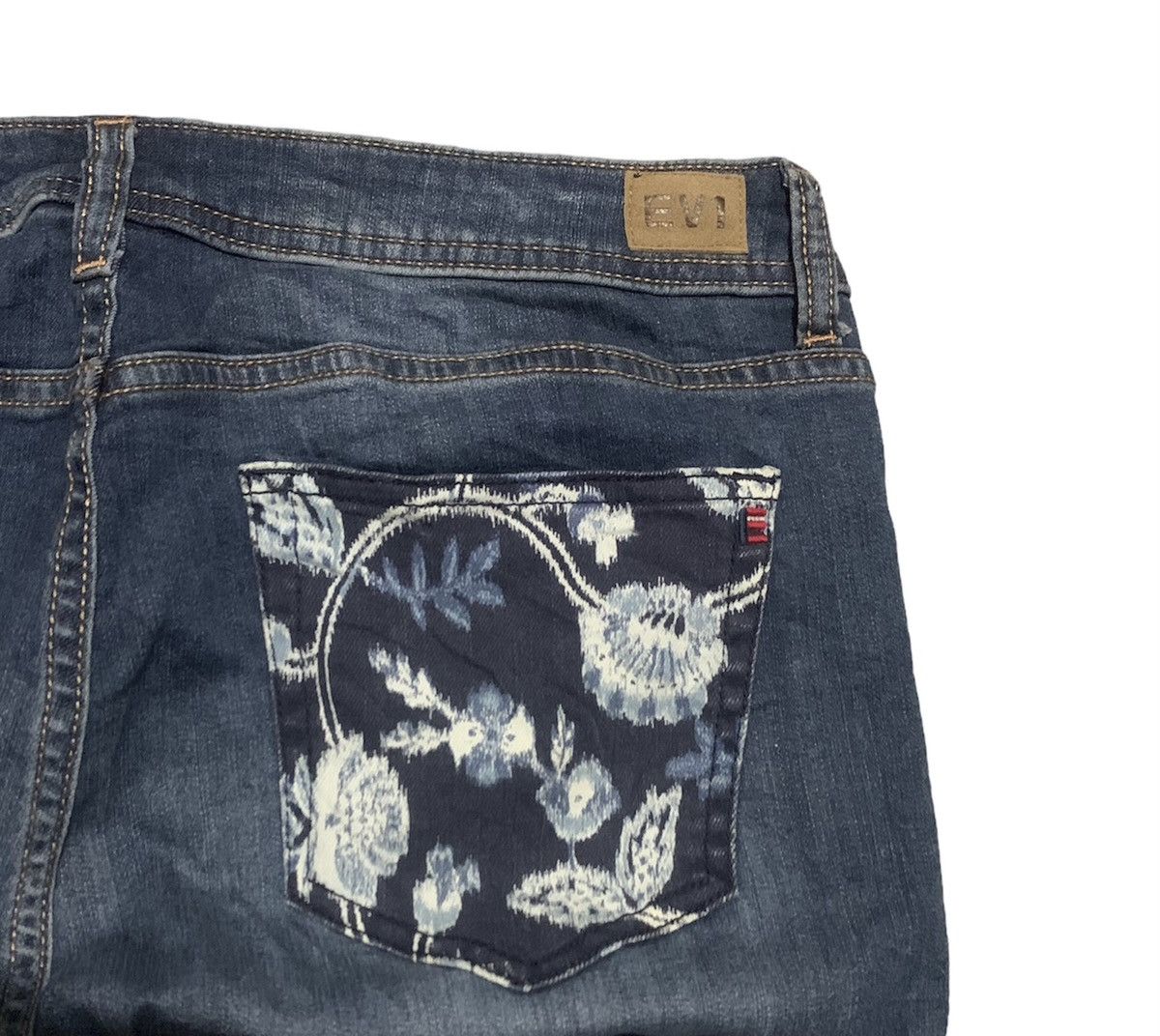 Japanese Brand Vintage Japanese Brand EV1 Patchwork Kapital Style Jeans Size US 33 - 5 Thumbnail
