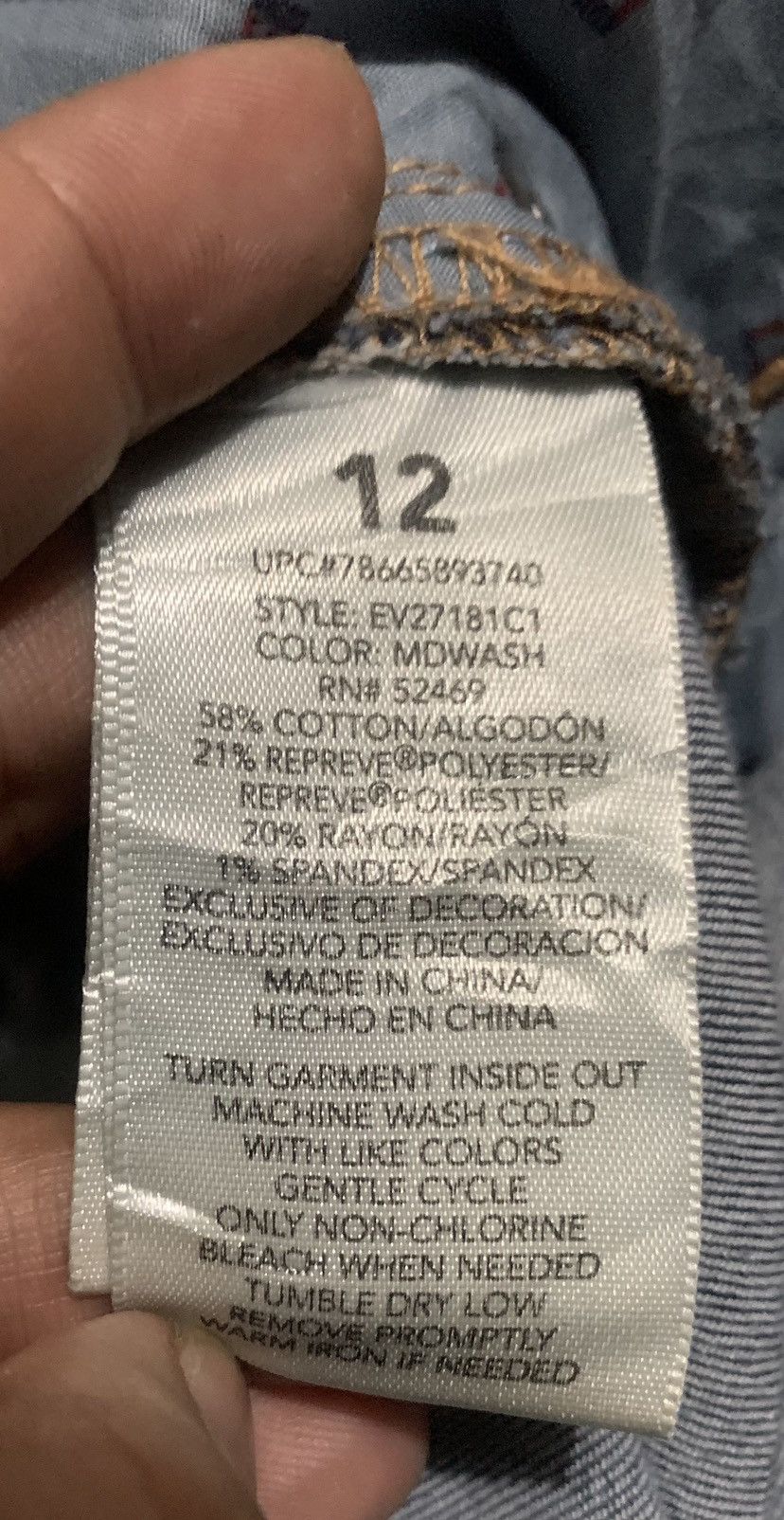Japanese Brand Vintage Japanese Brand EV1 Patchwork Kapital Style Jeans Size US 33 - 9 Thumbnail