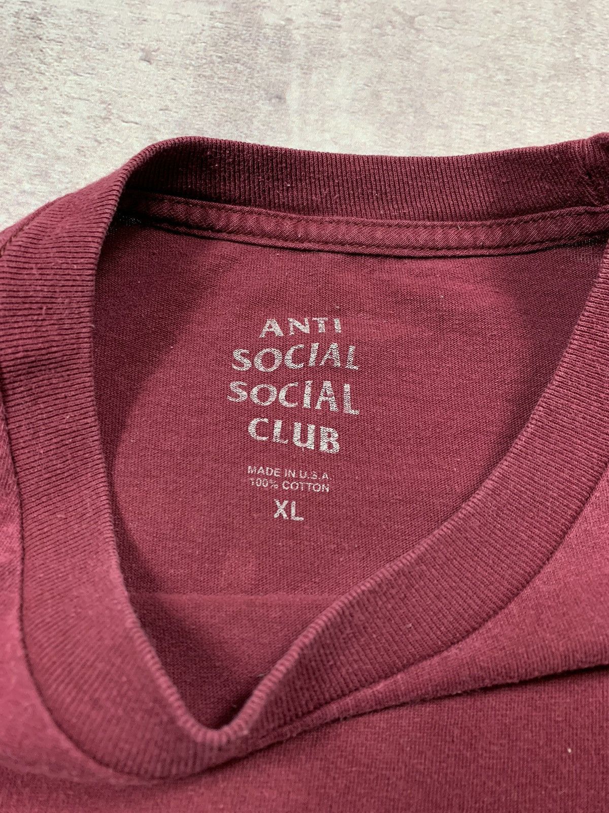 Anti Social Social Club Anti Social Social Club Big Logo t-shirt Size XL Size US XL / EU 56 / 4 - 11 Thumbnail