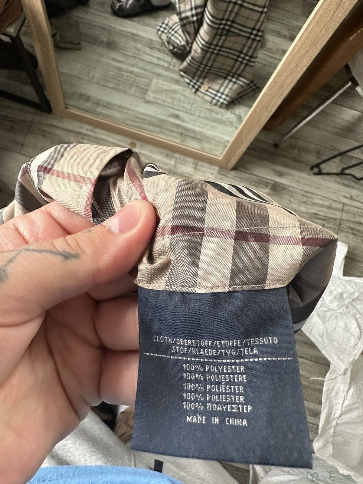 Burberry Burberry rain coat nova check Size US L / EU 52-54 / 3 - 10 Thumbnail