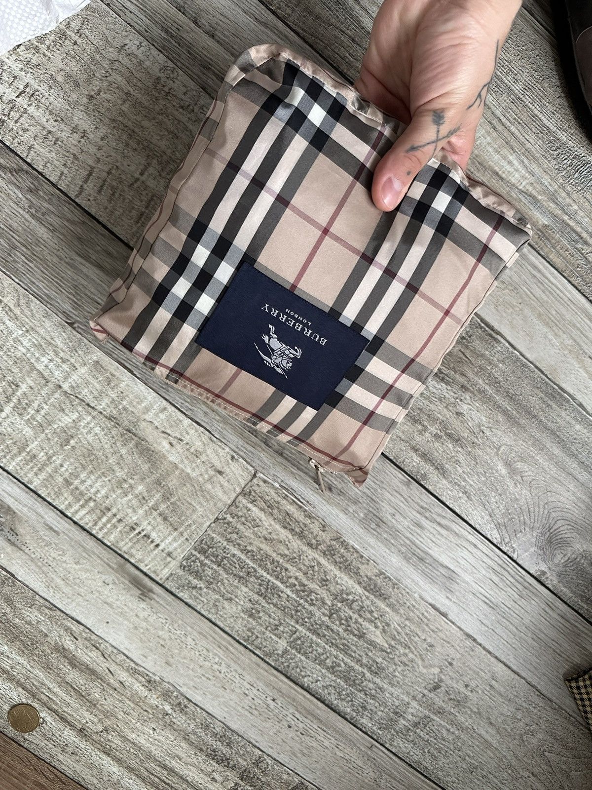 Burberry Burberry rain coat nova check Size US L / EU 52-54 / 3 - 12 Thumbnail