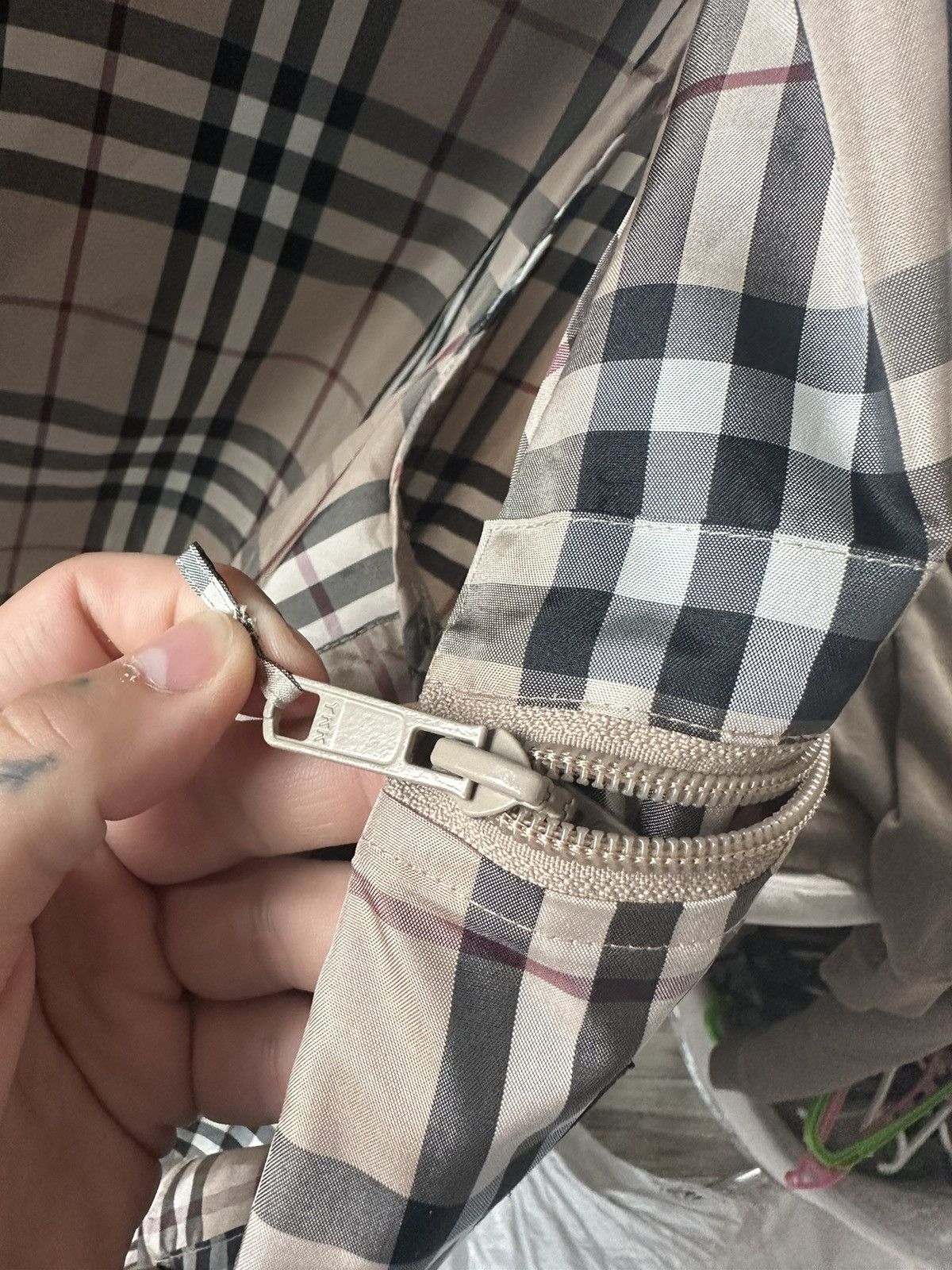 Burberry Burberry rain coat nova check Size US L / EU 52-54 / 3 - 4 Thumbnail