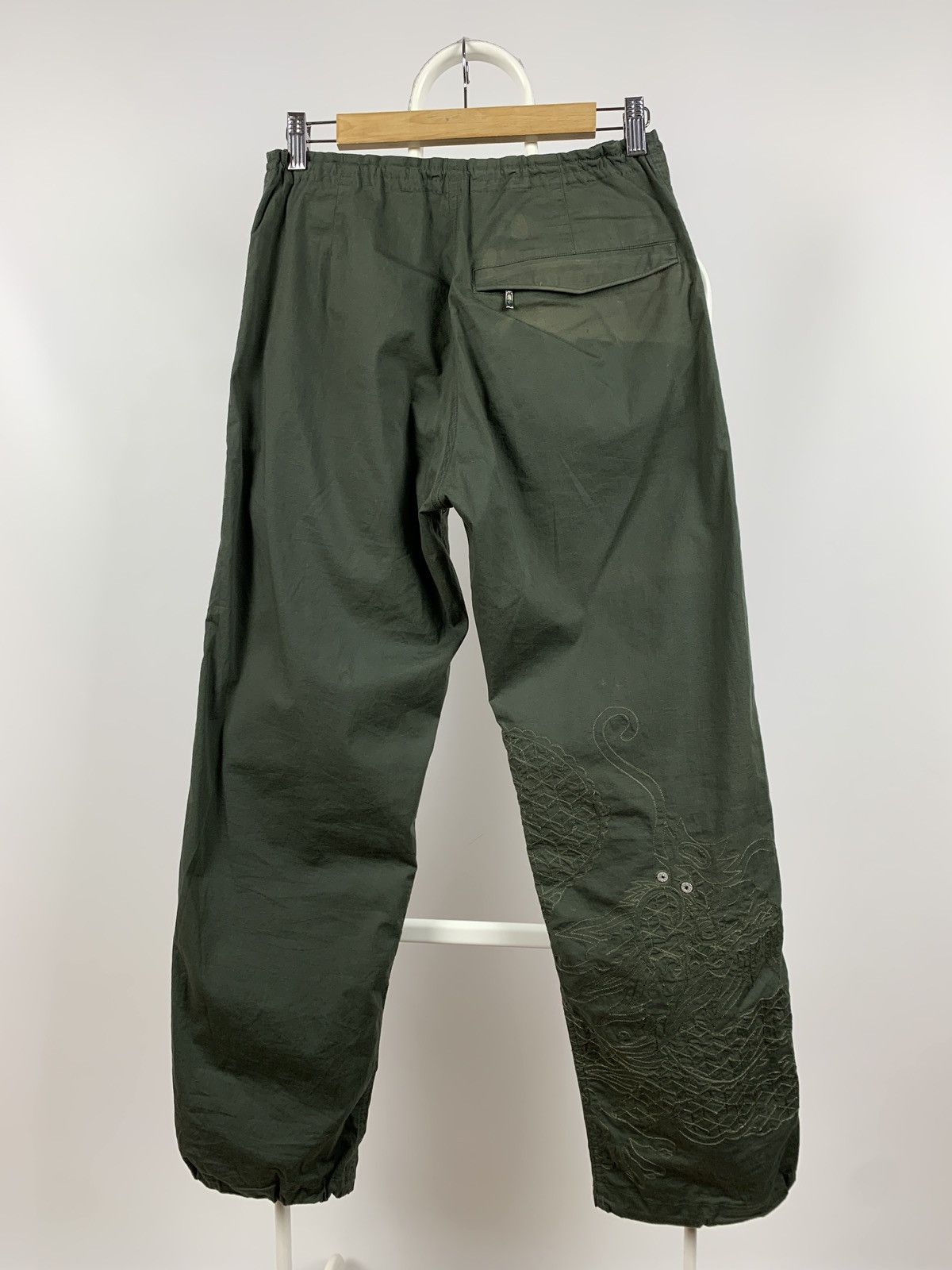 Japanese Brand Maharishi Embroidered Dragon Transformer Cargo Shopats Pants Size US 29 - 8 Thumbnail