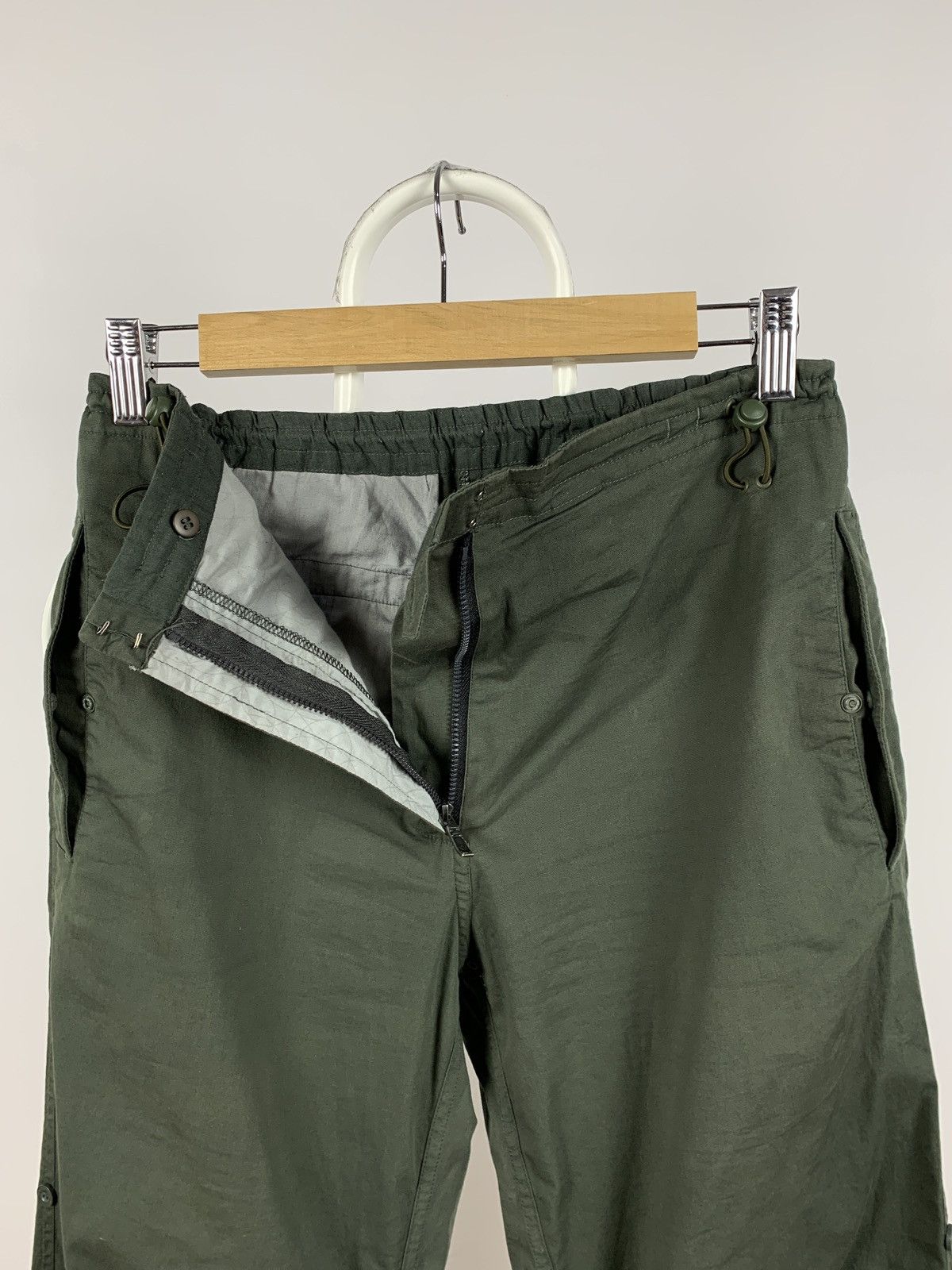 Japanese Brand Maharishi Embroidered Dragon Transformer Cargo Shopats Pants Size US 29 - 20 Thumbnail